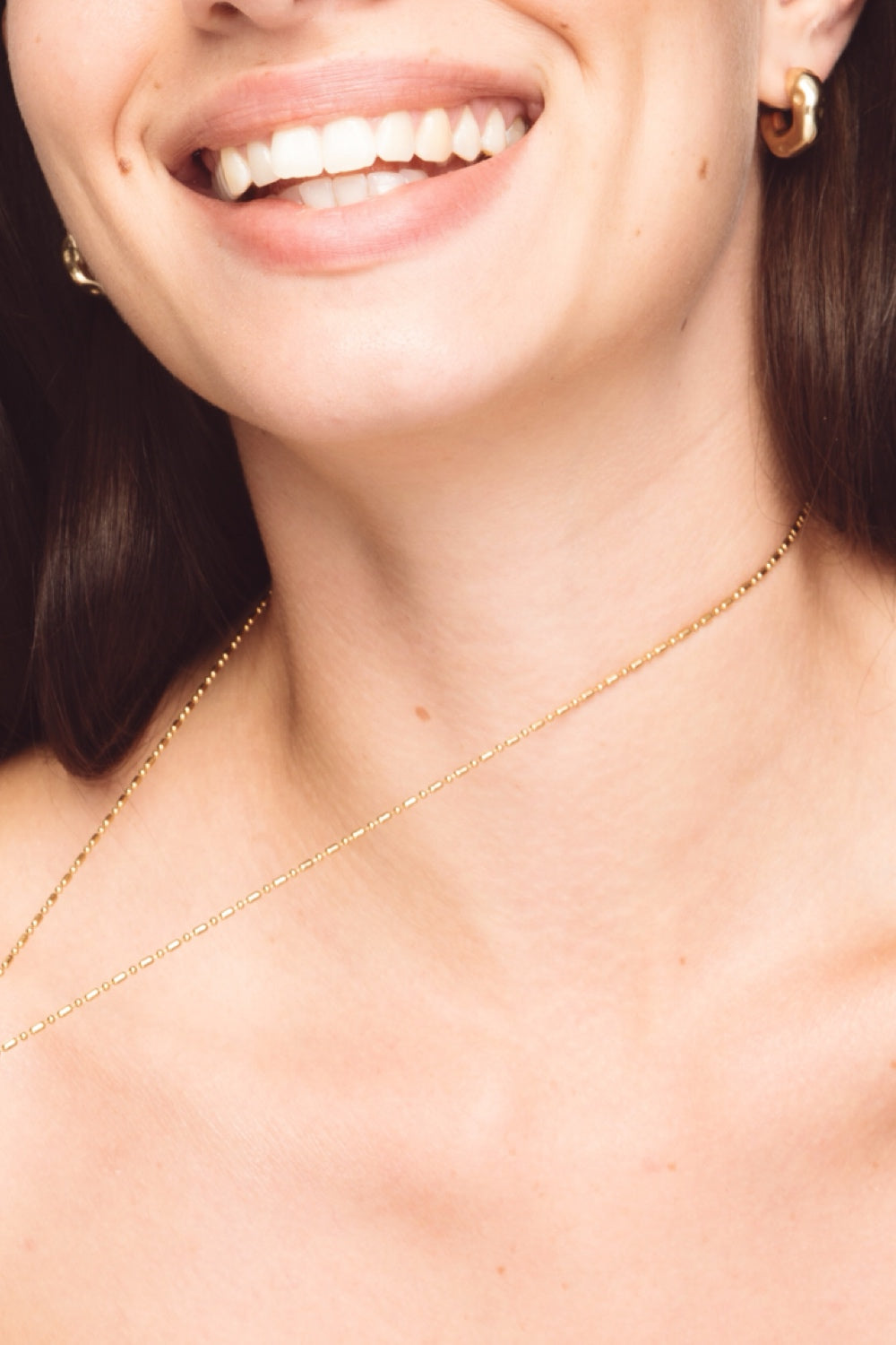 The Bead Necklace Gold