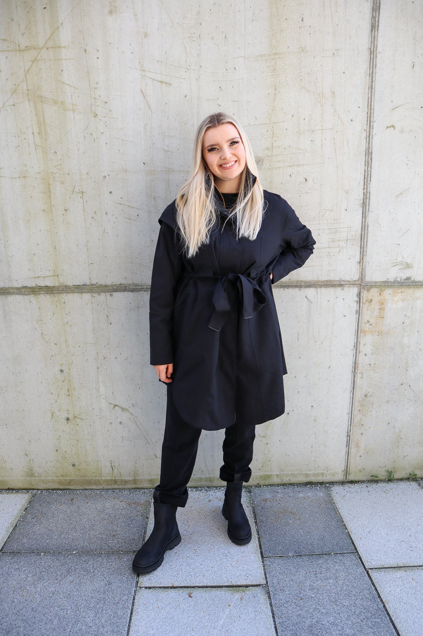Monsun coat Sort