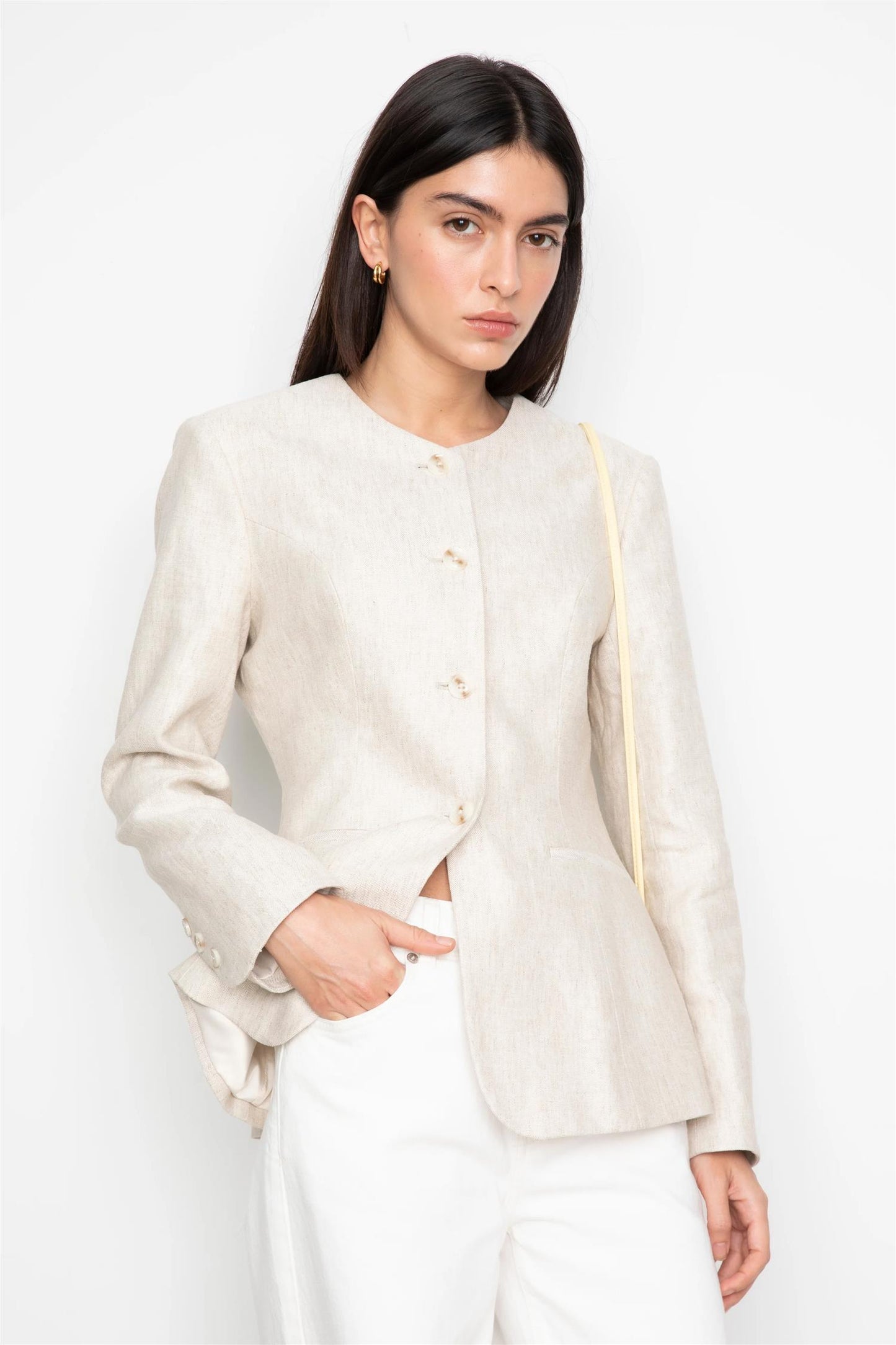 Cleo Blazer Sand Melange