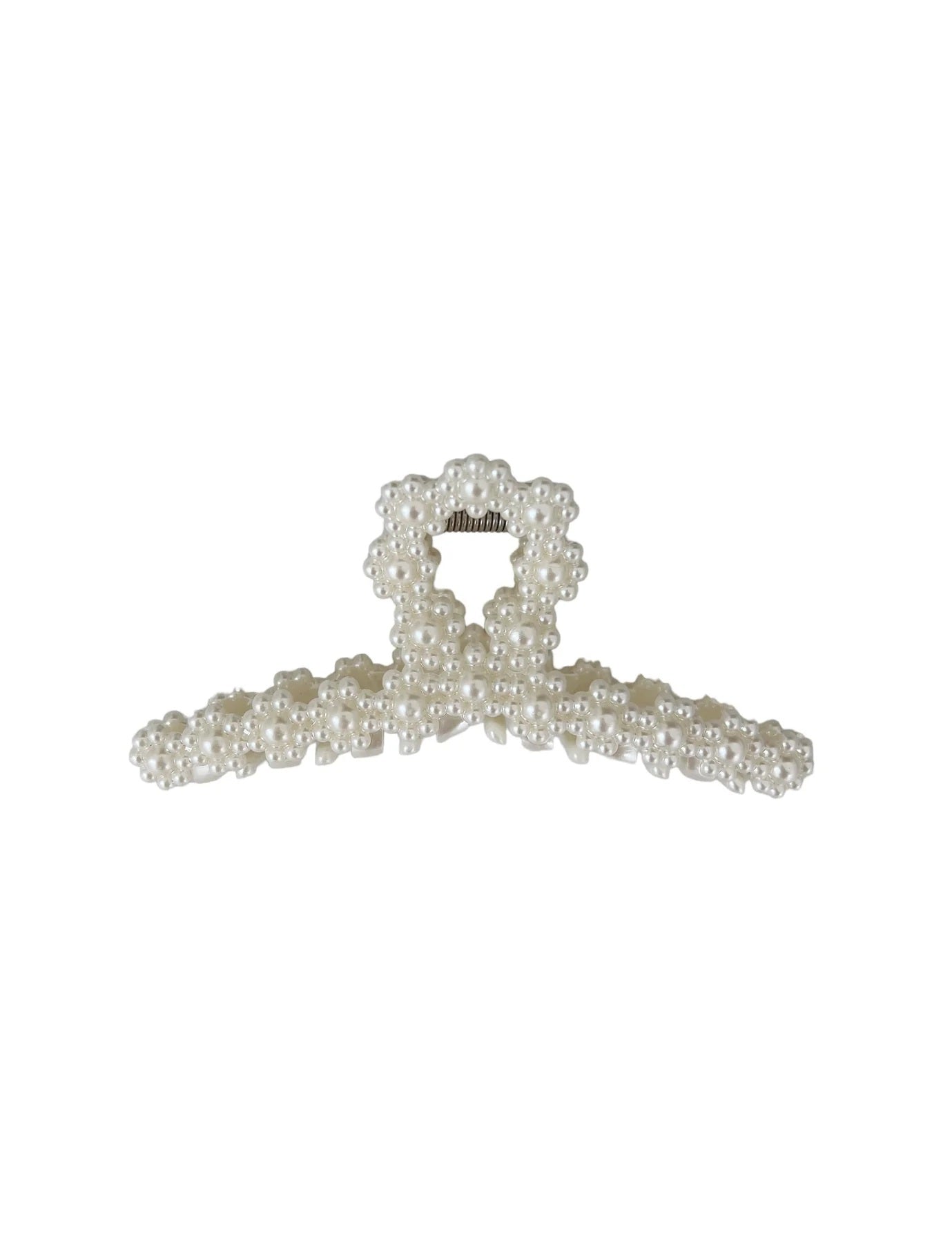 Vintage Pearl Hair Claw Looped
