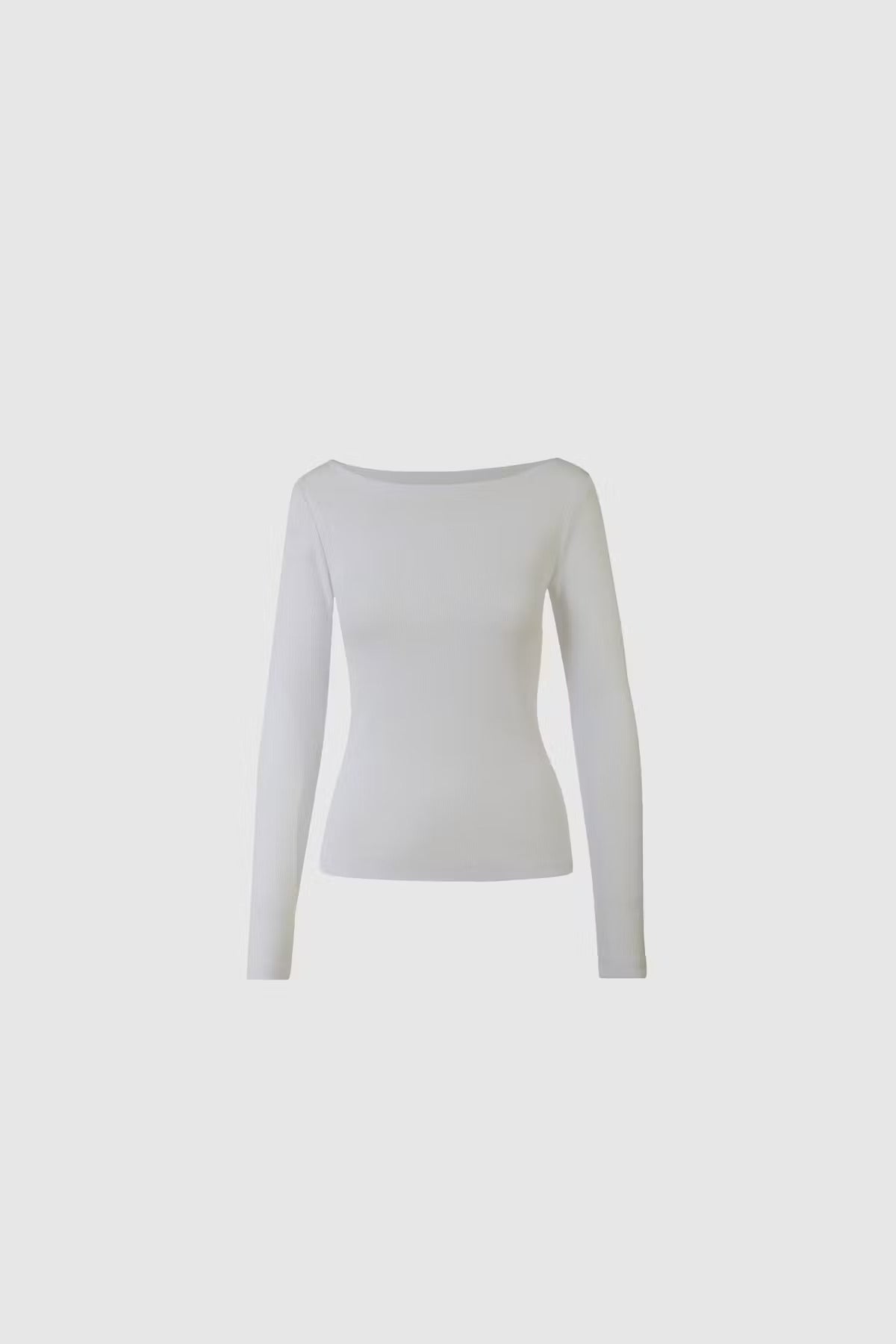 Petronella Rib Boatneck Ecru