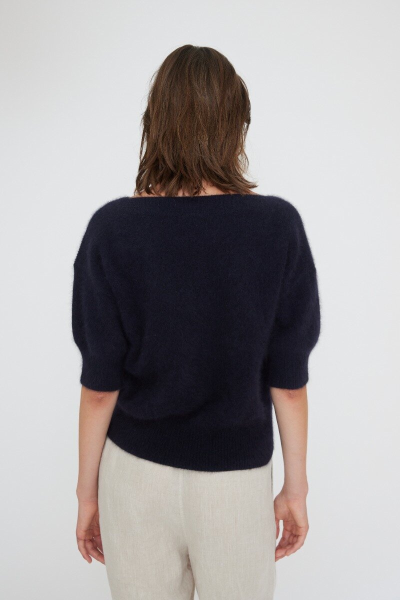 Moi Sweater Night Sky / Marineblå