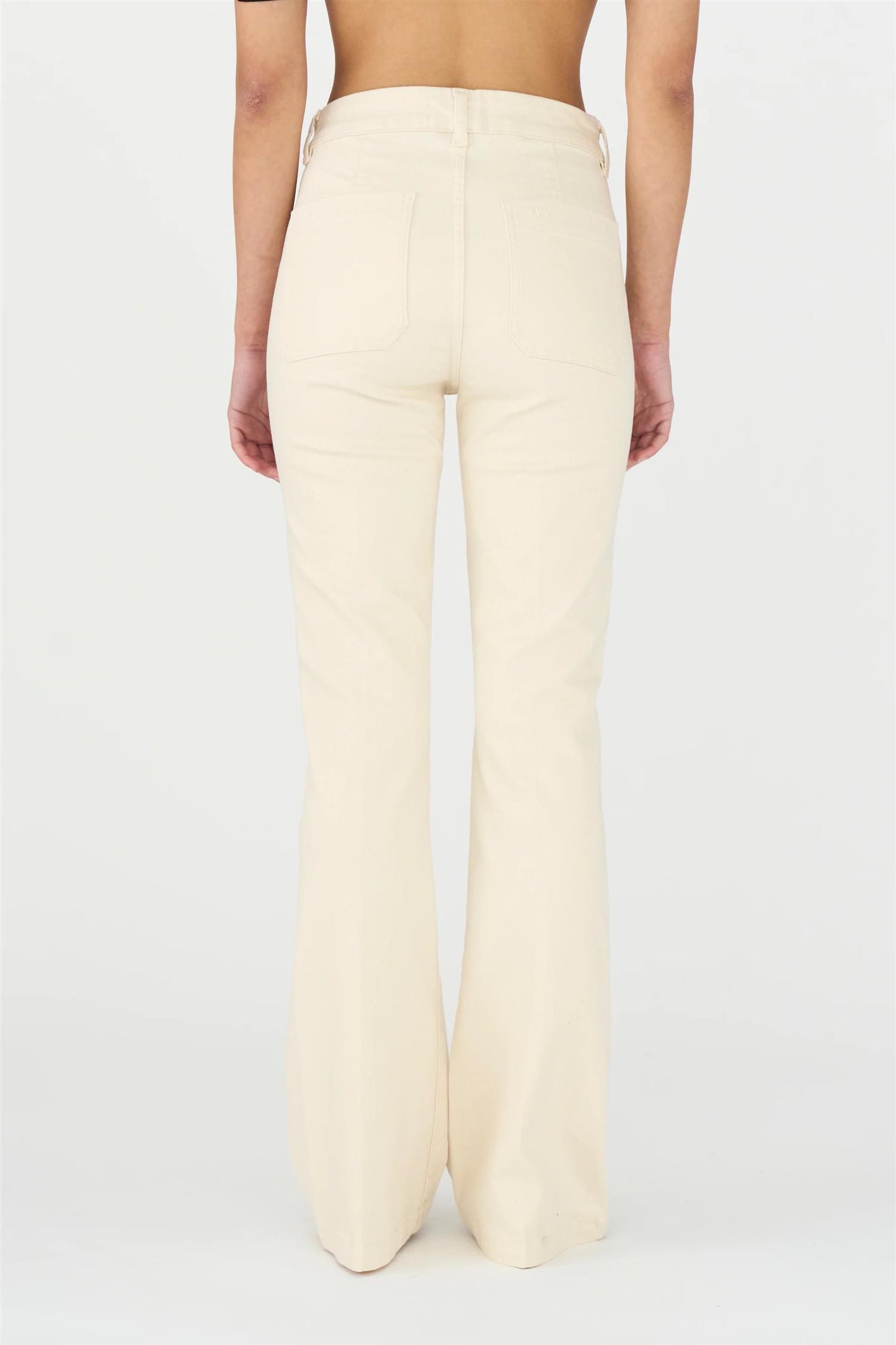 Ann Charlotte Jeans Wash Natural Ecru 32"