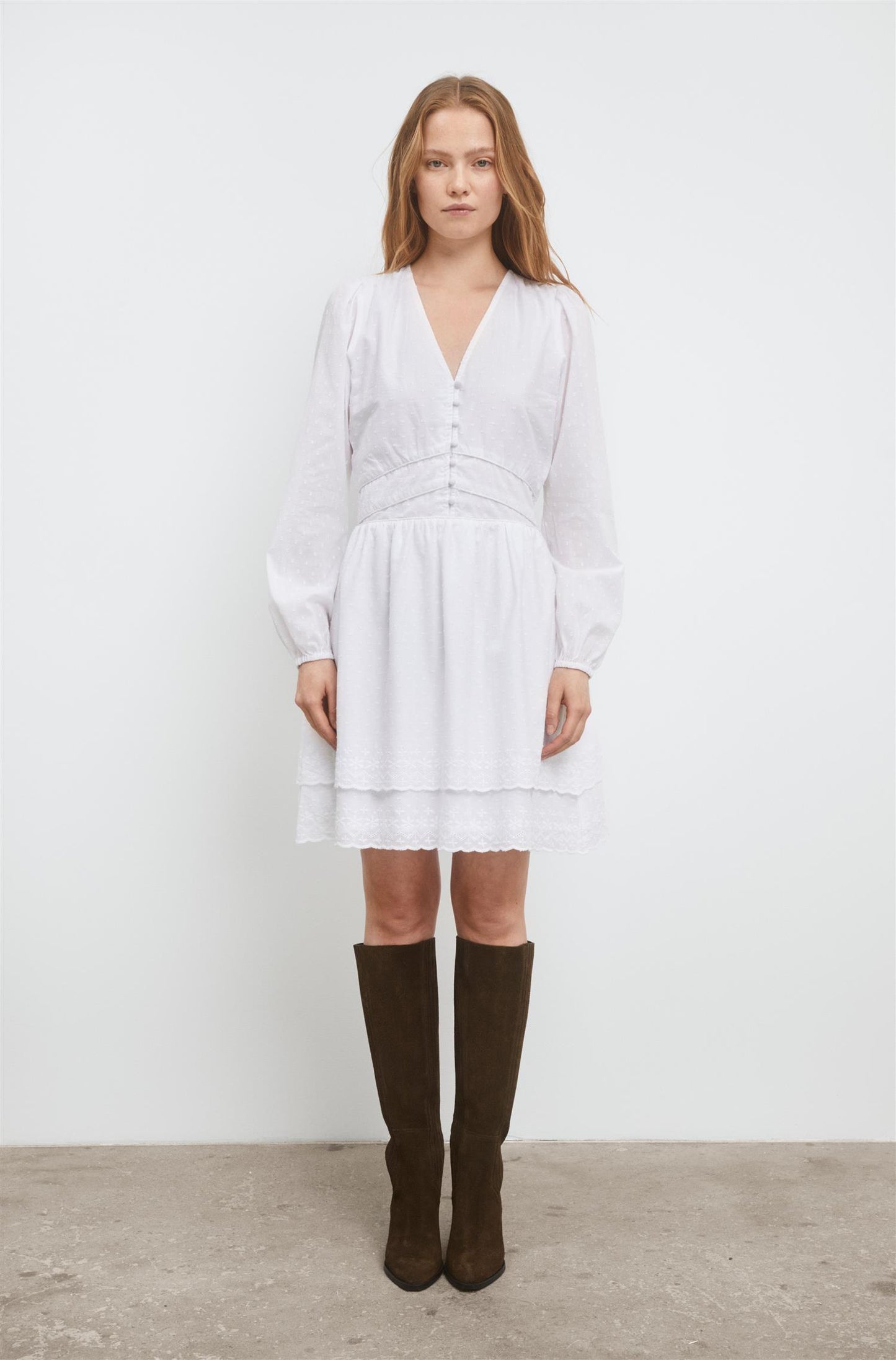 Lea Dress White
