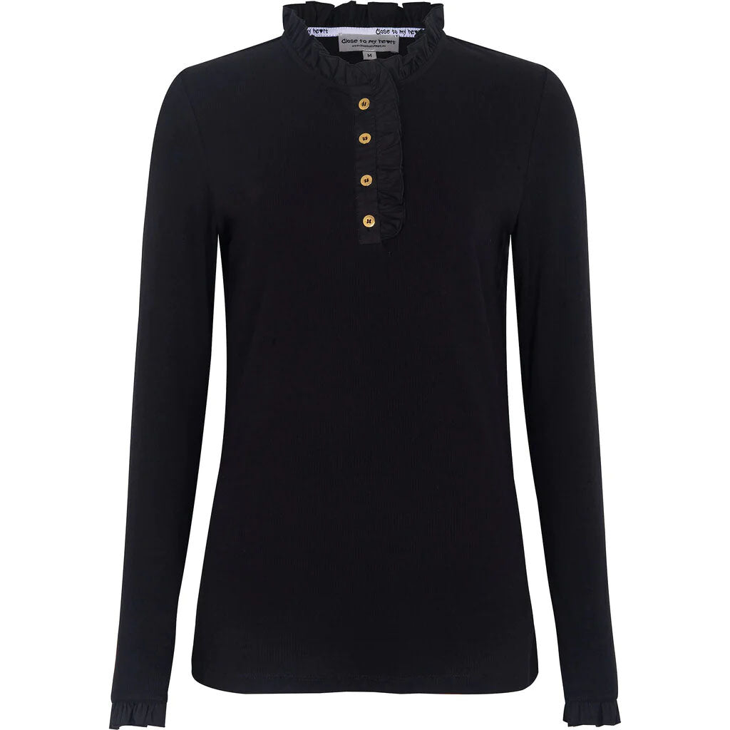 Flory T-shirt Black