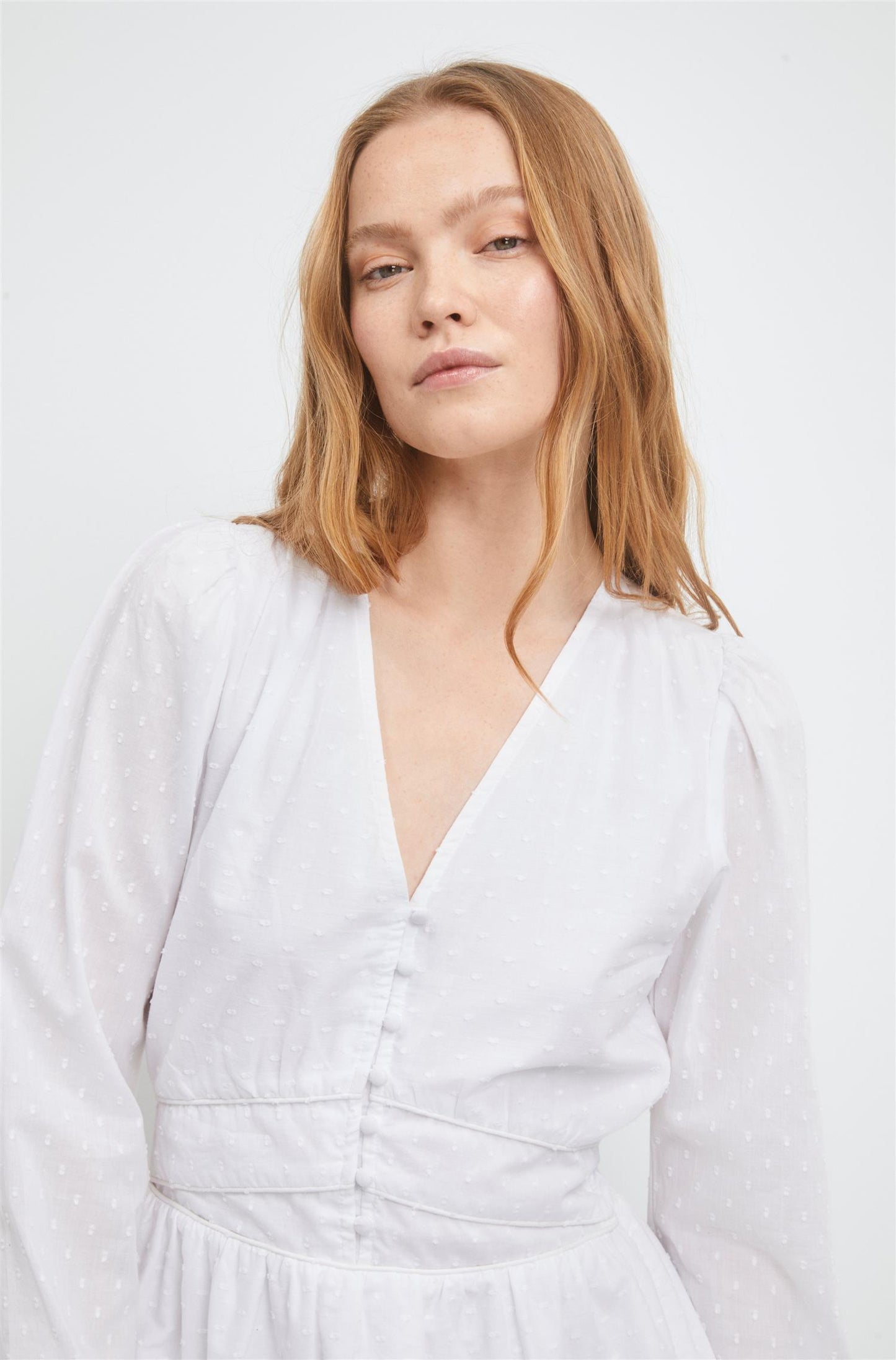 Lea Dress White