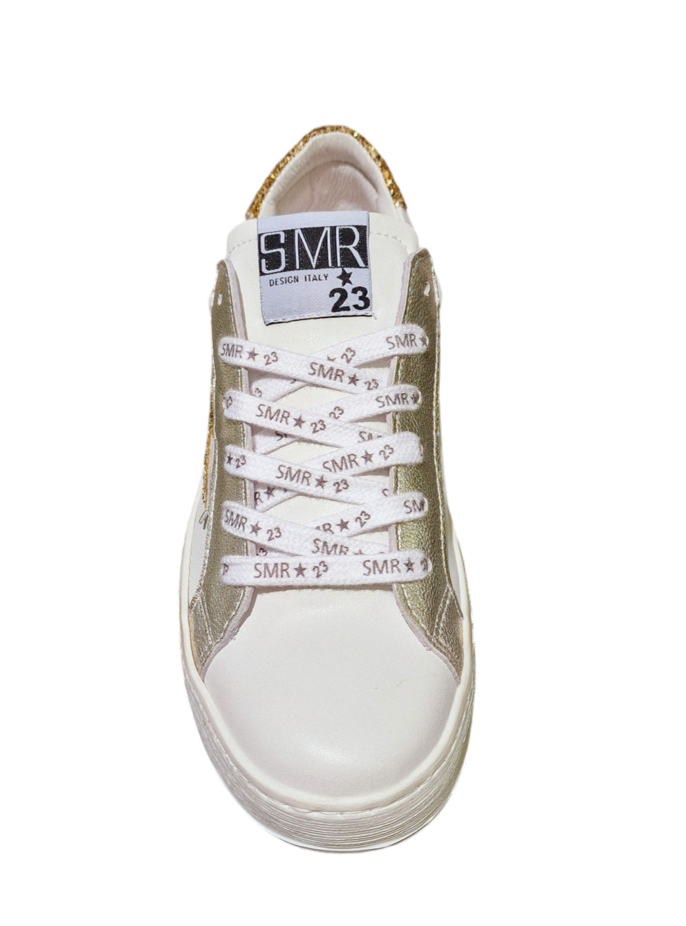 Maya Sneakers Hvit med gull