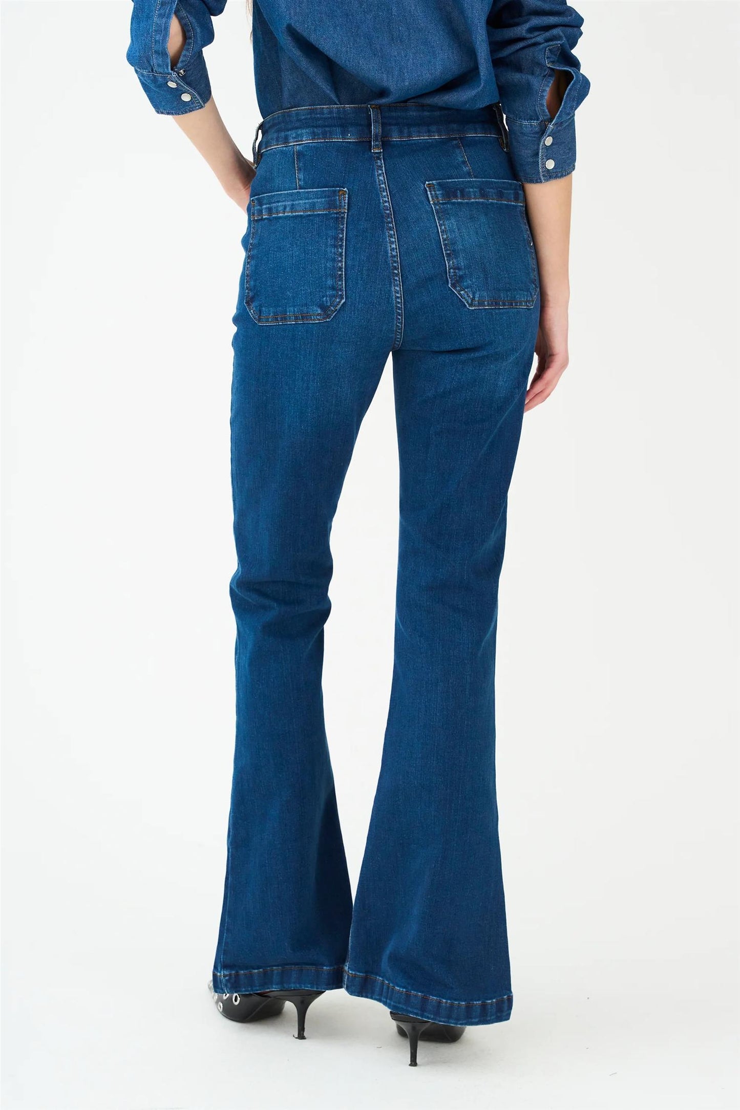 IVY-Ann Charlotte Earth Jeans Wash Cayenne 32"