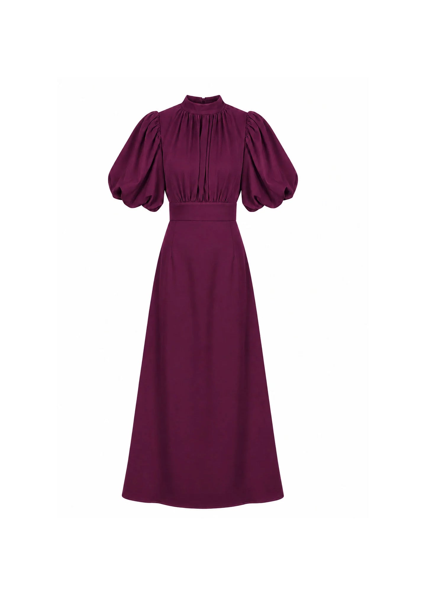 Holly Dress Long - Plum