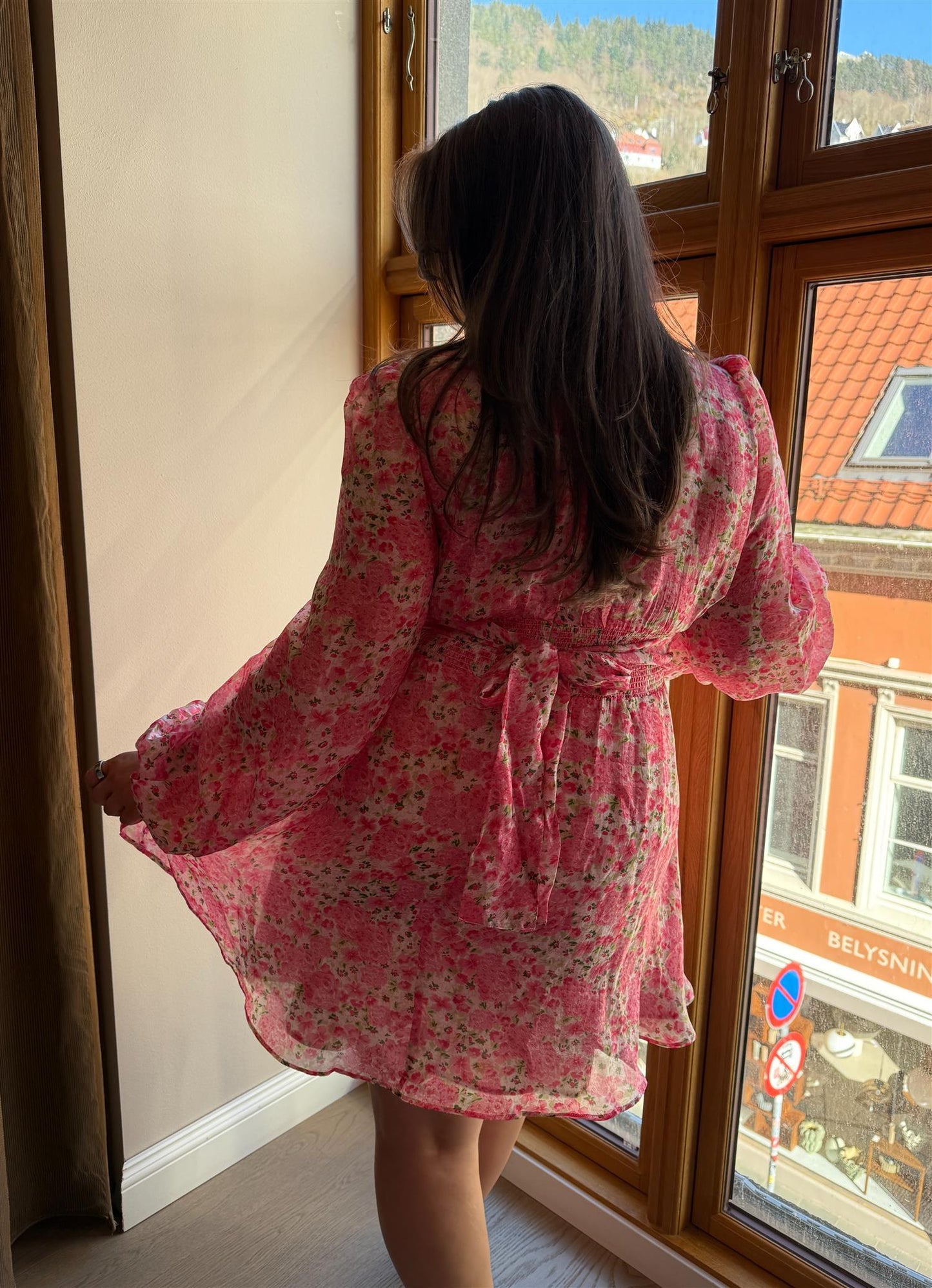 Cupro Tieband Dress