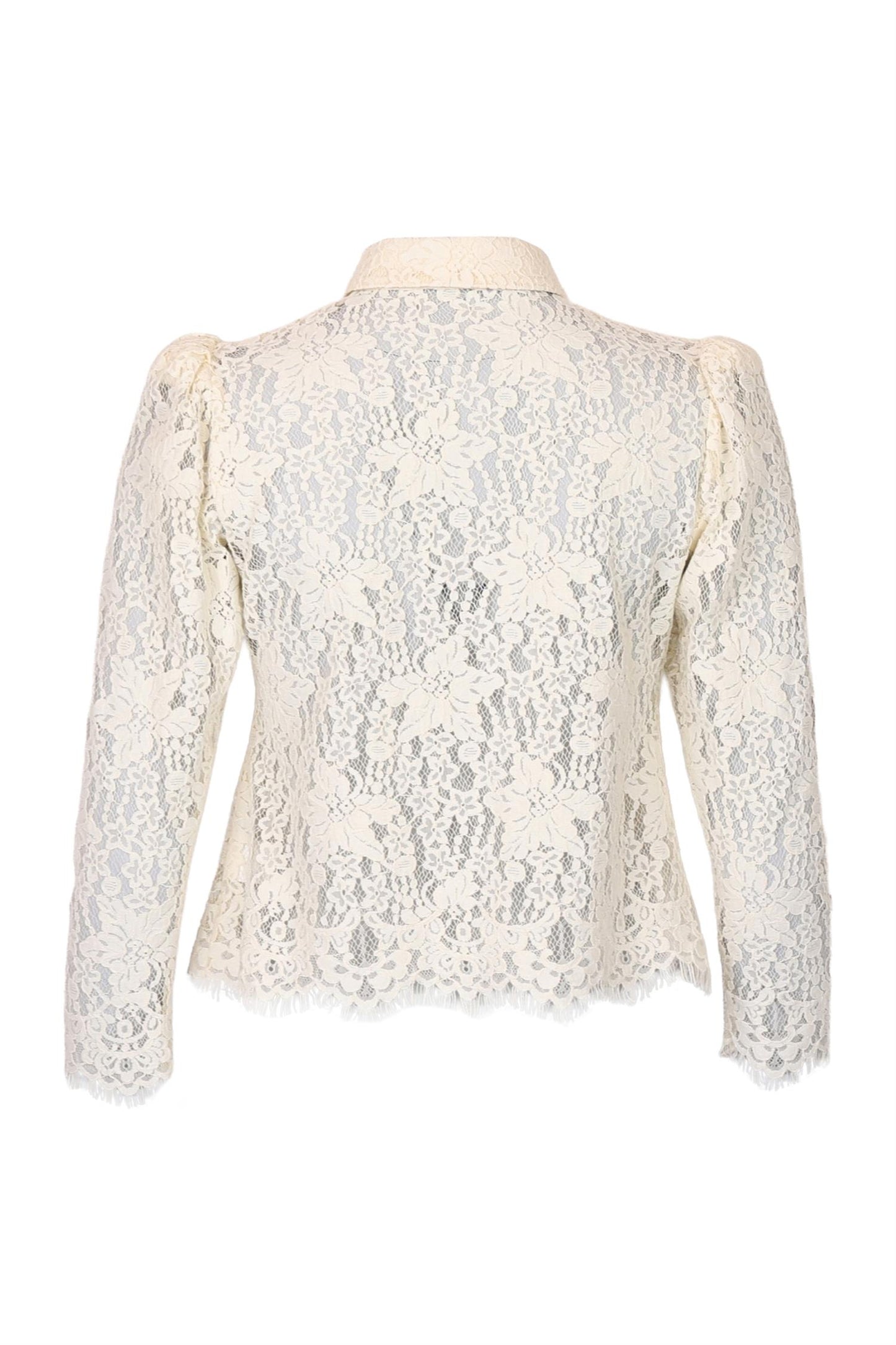 Lace Shirt - Vintage White