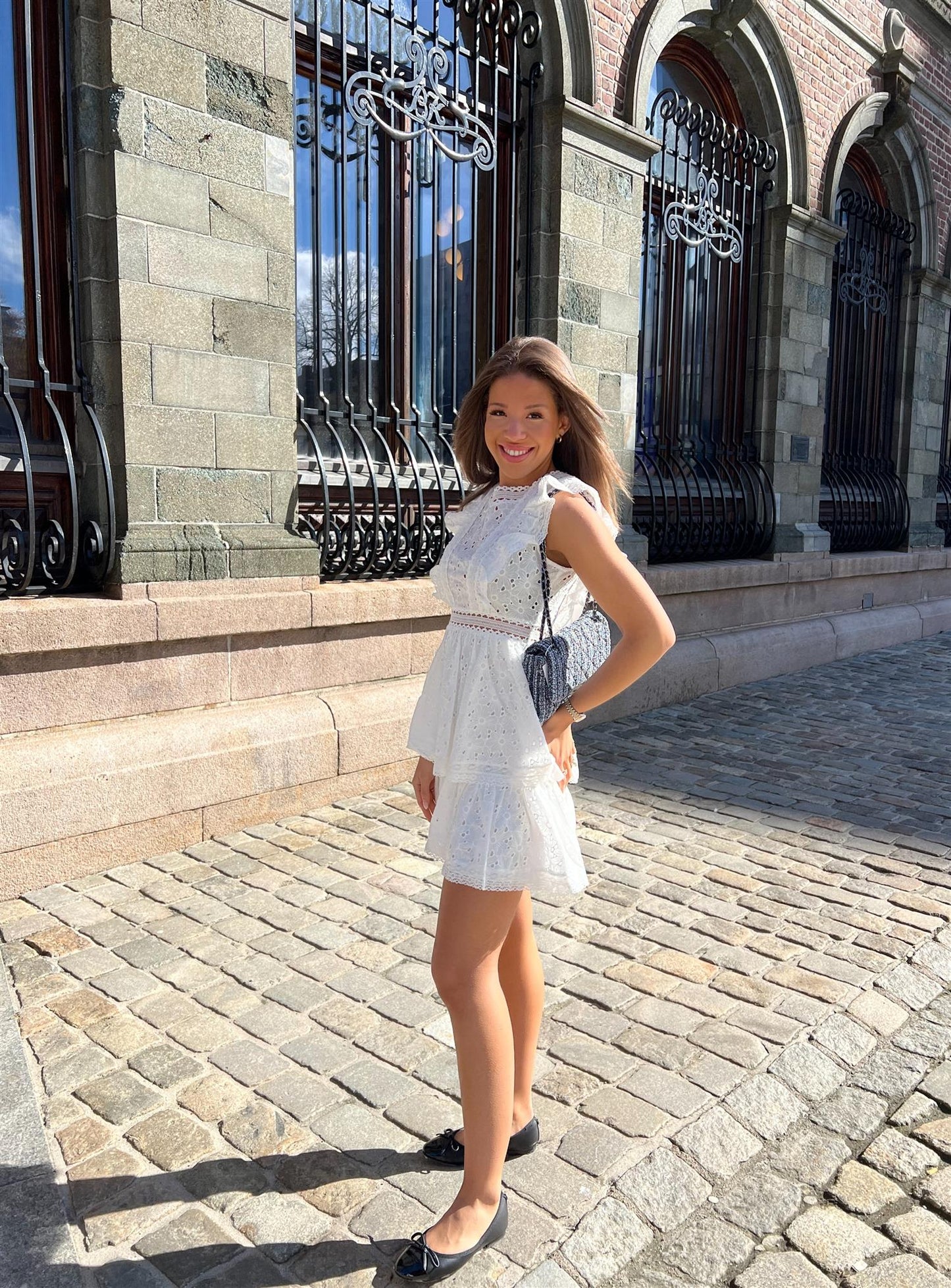 Irina dress white
