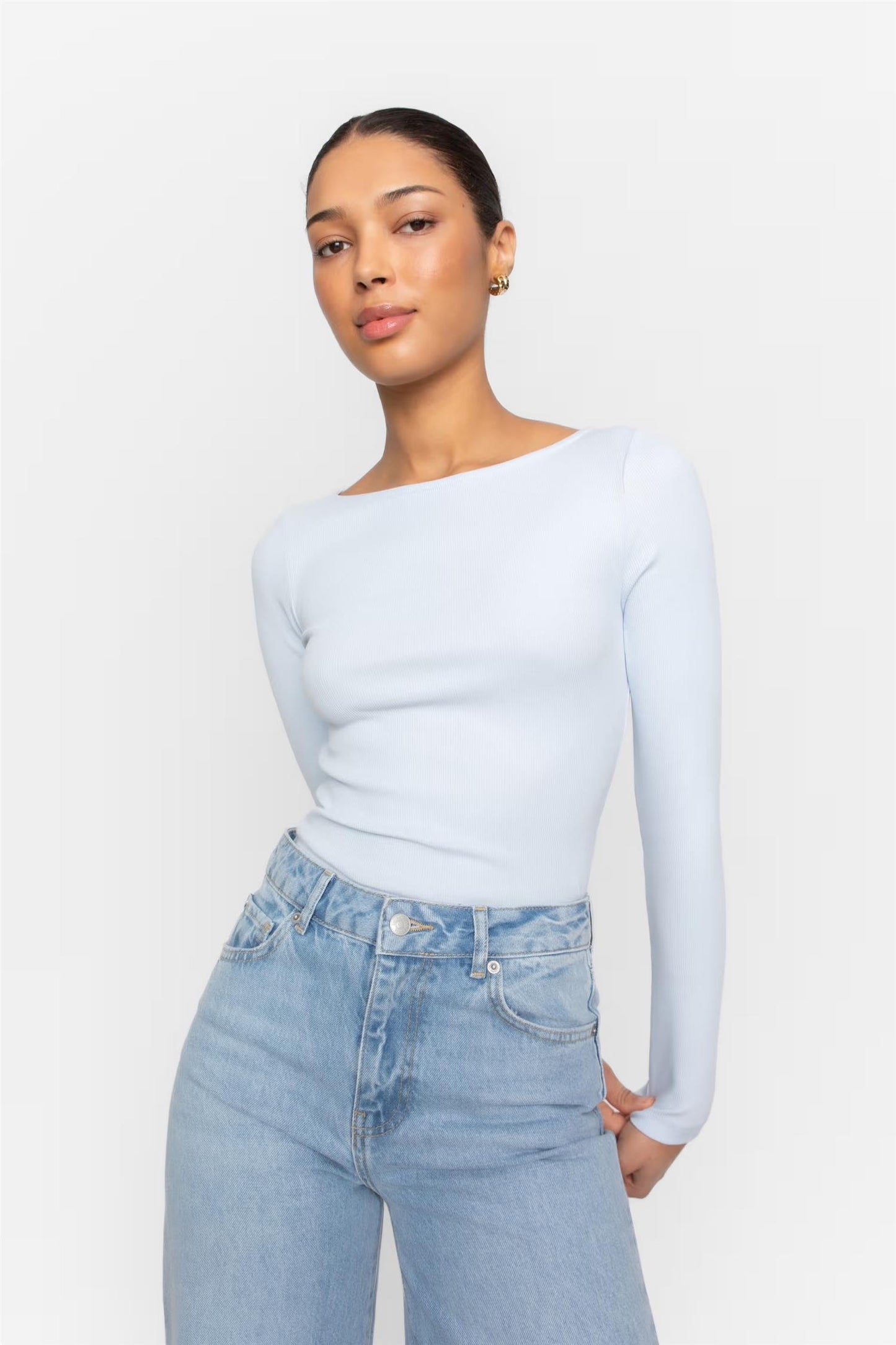 Petronella Rib Boatneck