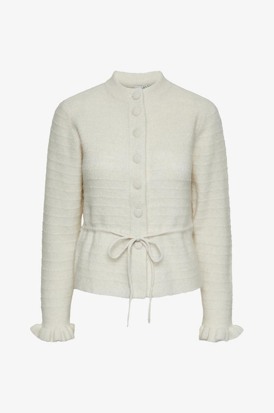 YASThellis LS Knit Cardigan S. Cream