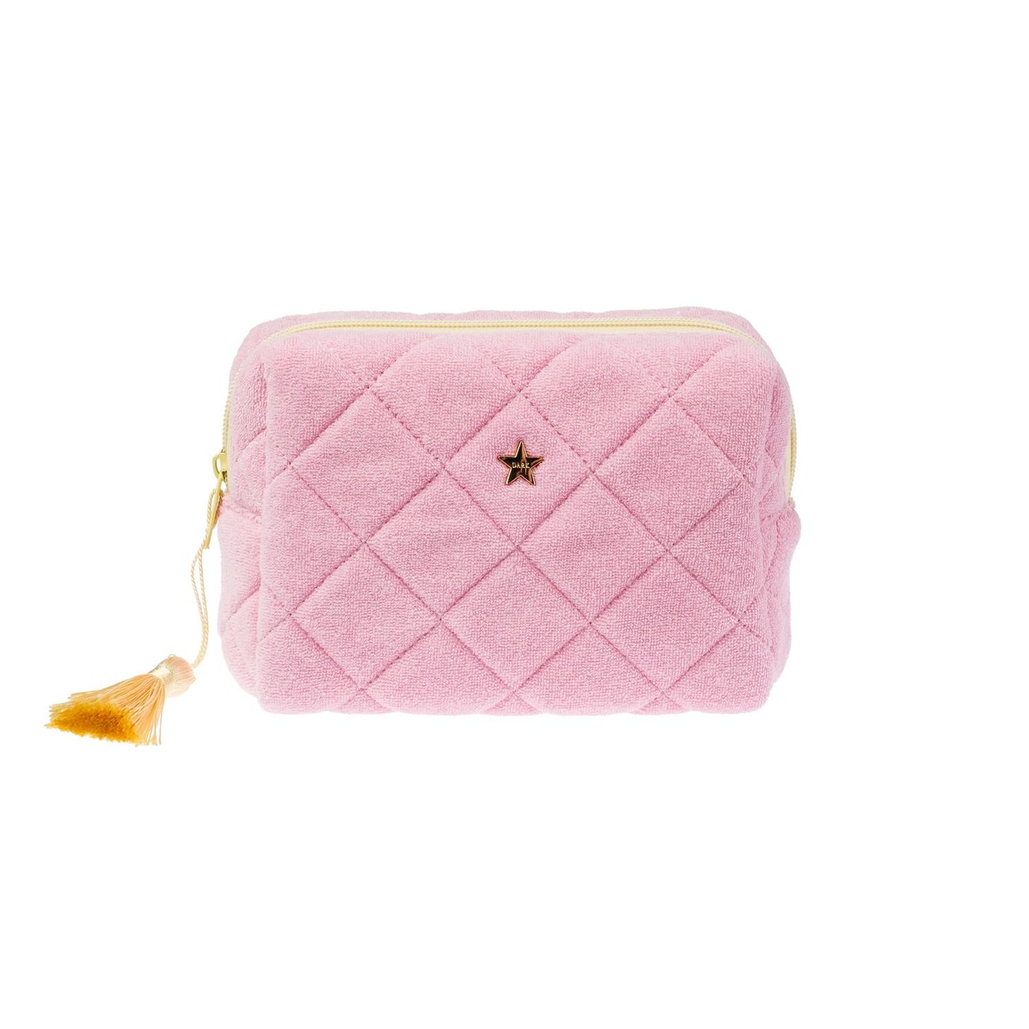 Terry Quilted Make-Up Pouch Small
