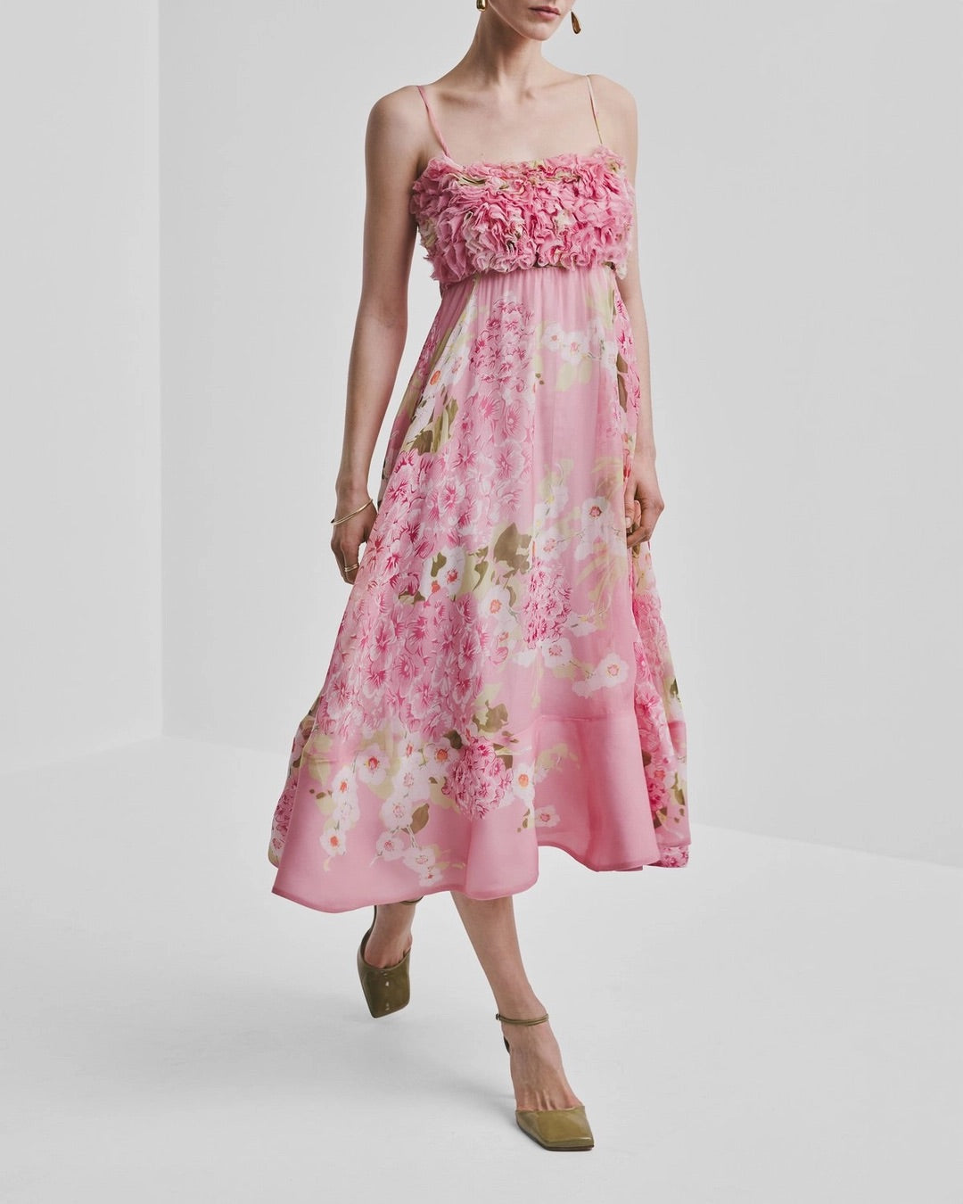 Organza Strap Dress