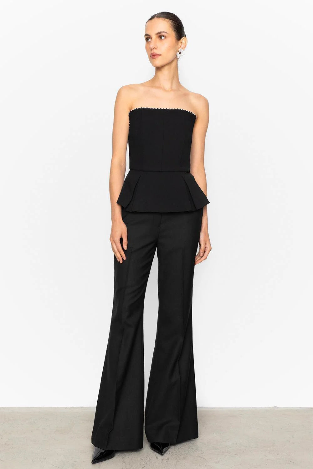 Daxi Strapless Top Black