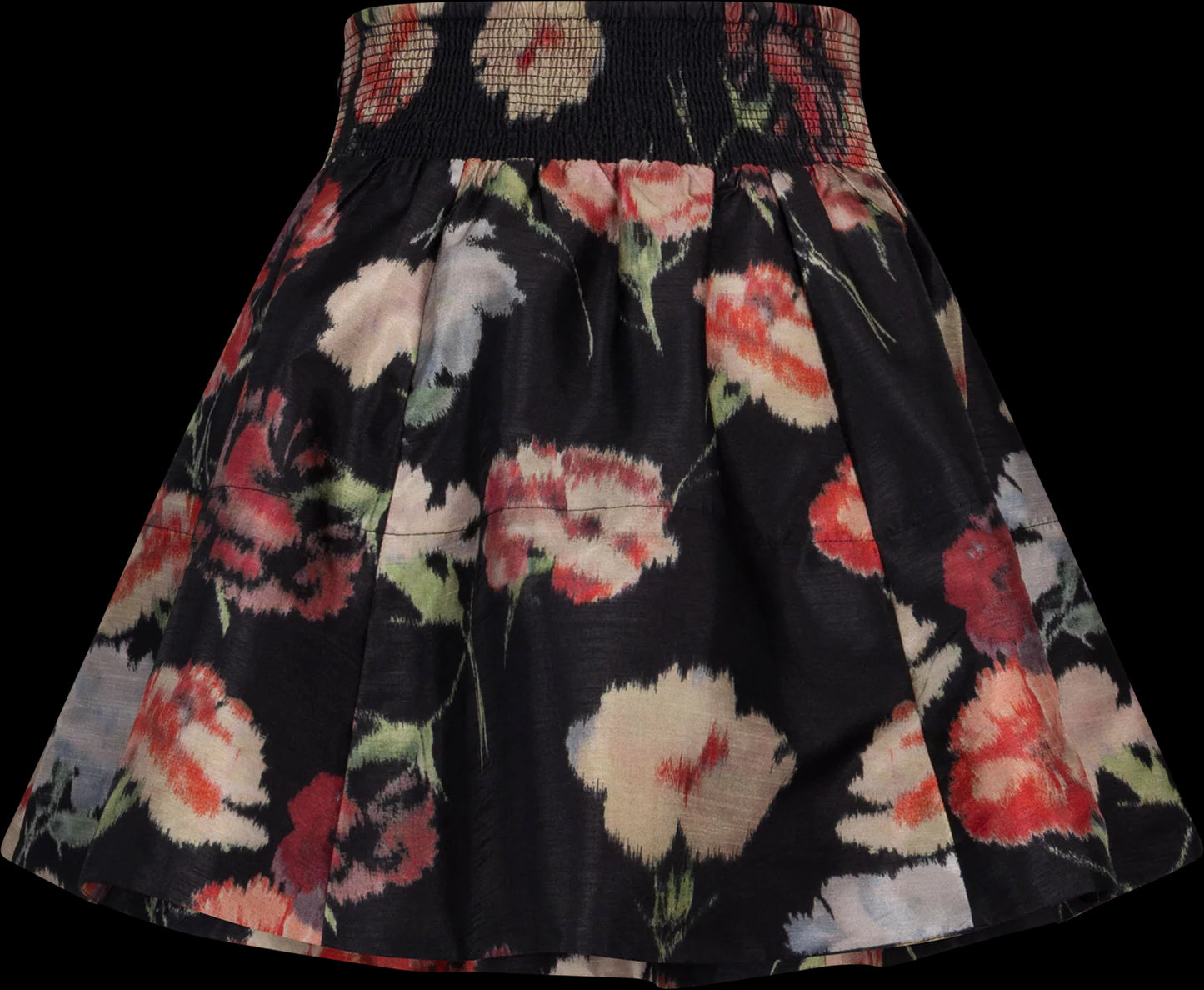Taffeta Mini Skirt Poppy