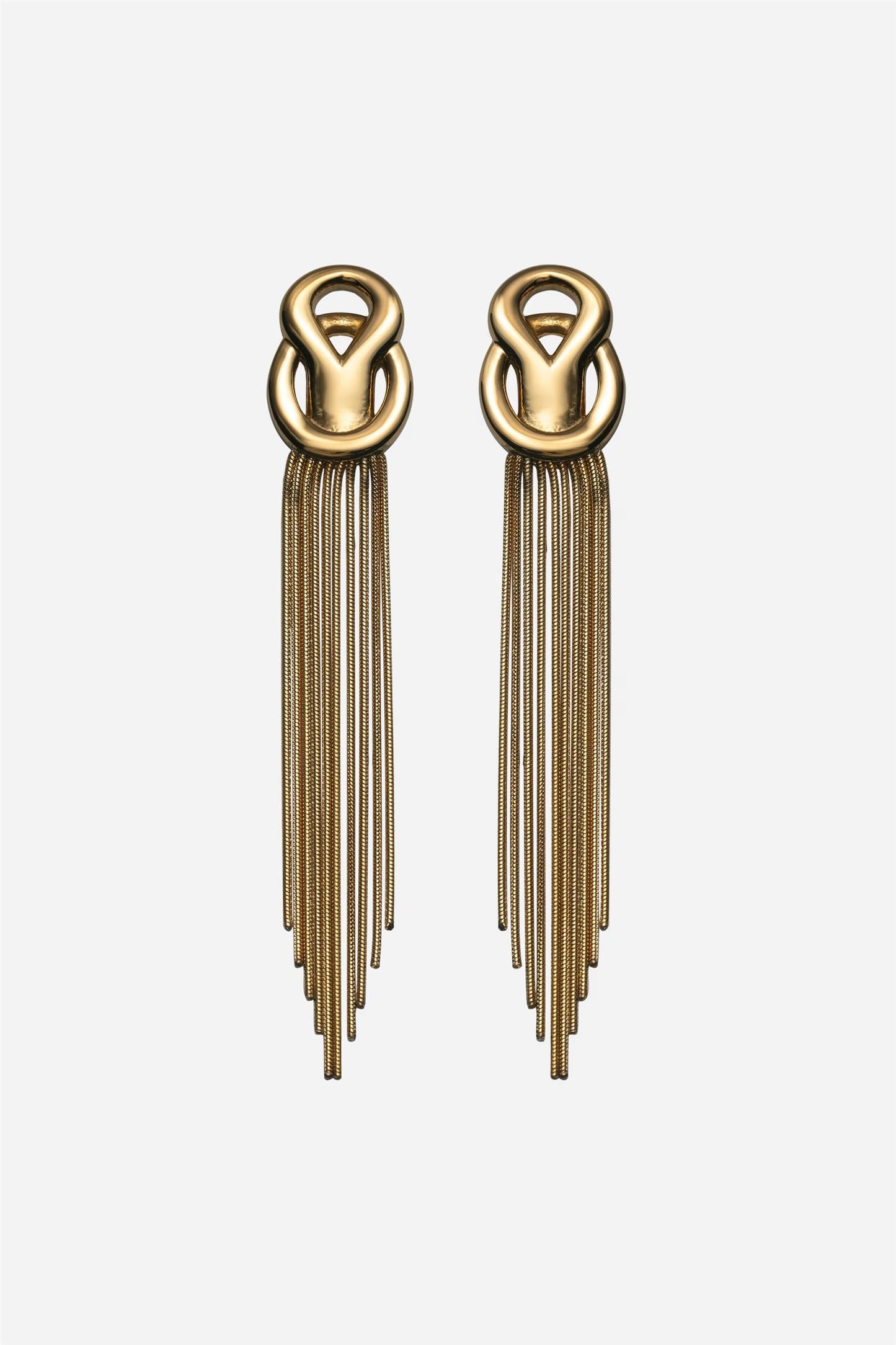 The Flounce Earrings Gold