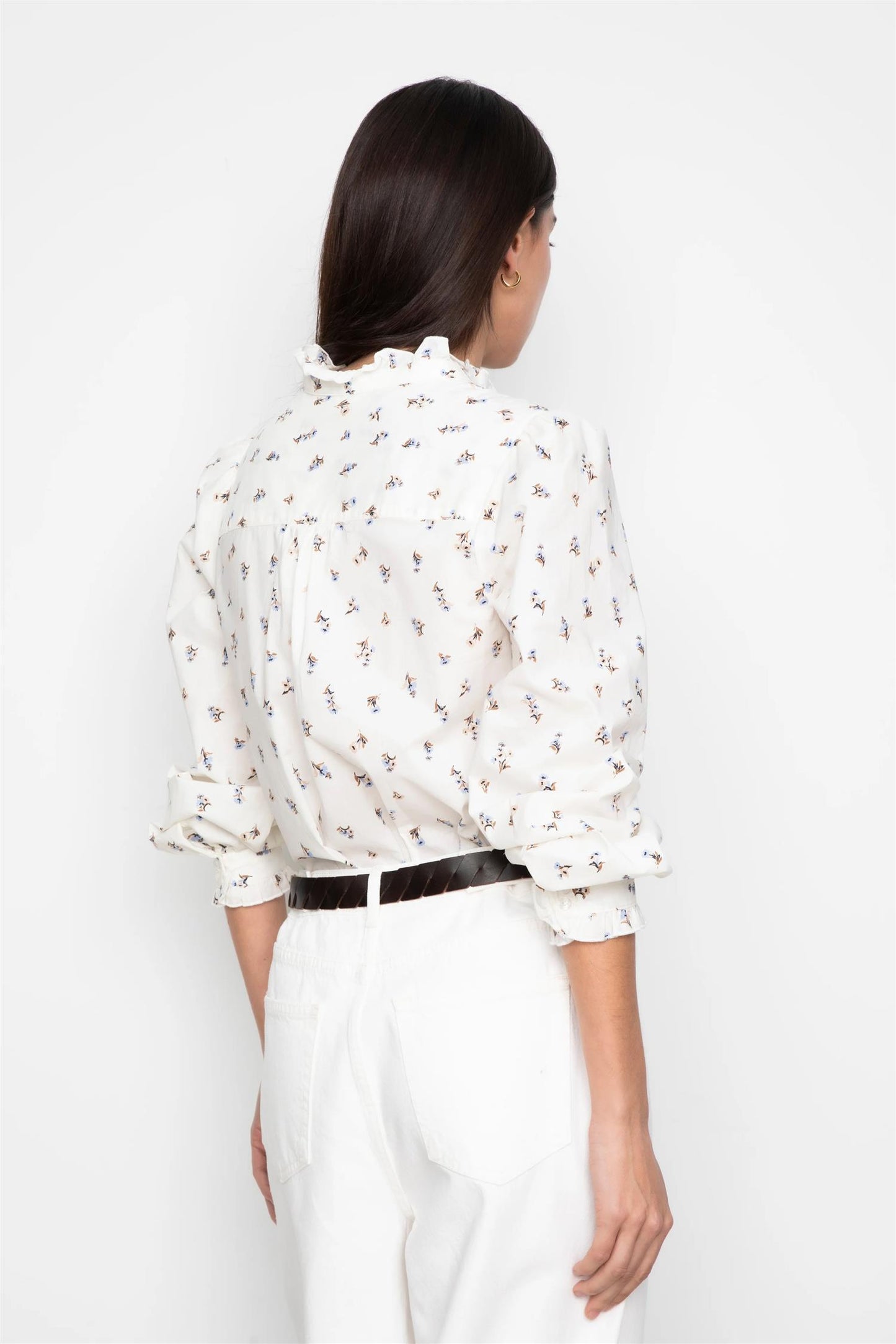 Emily Blouse White Anemone