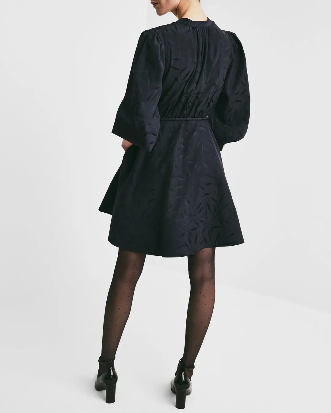 Jacquard Mini Dress