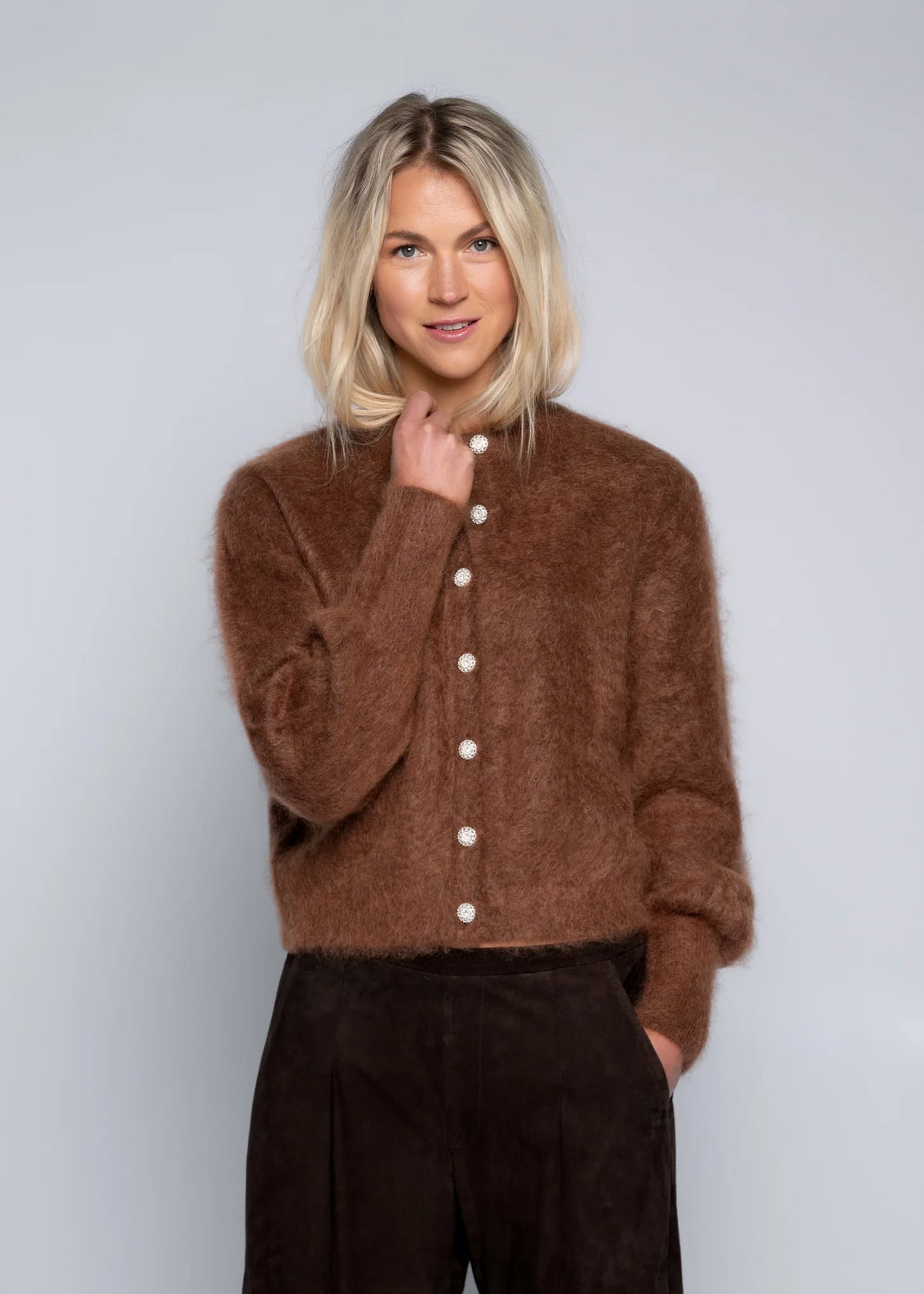 Sonia Cardigan - Chocolate