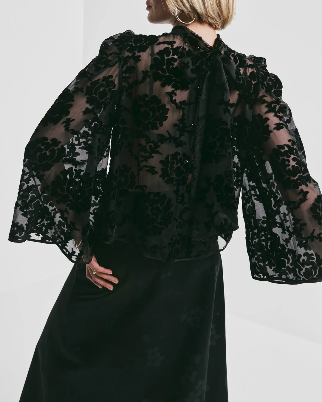 Velvet Flared Top