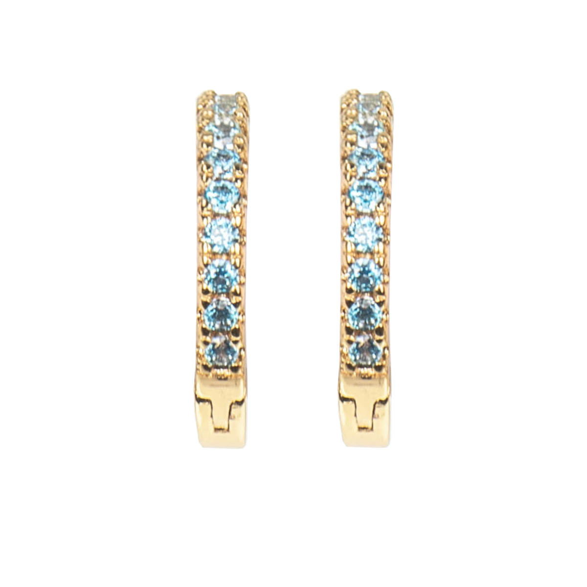 Medium hoops Blue