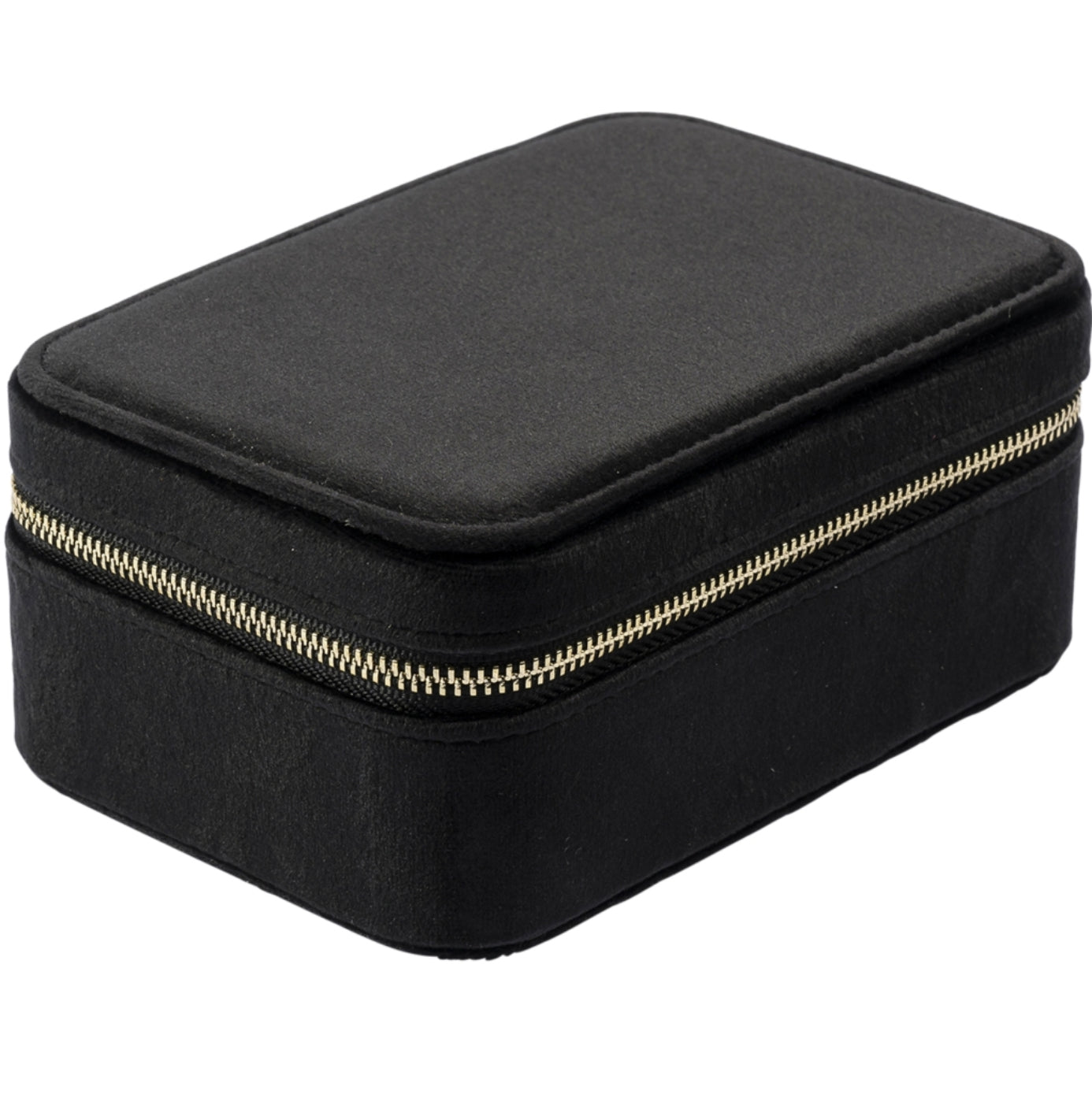 Velvet Jewellery Box Black