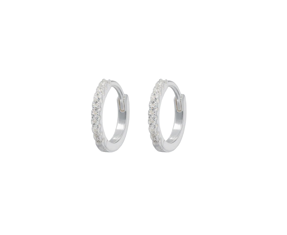 Small Hoops Silver