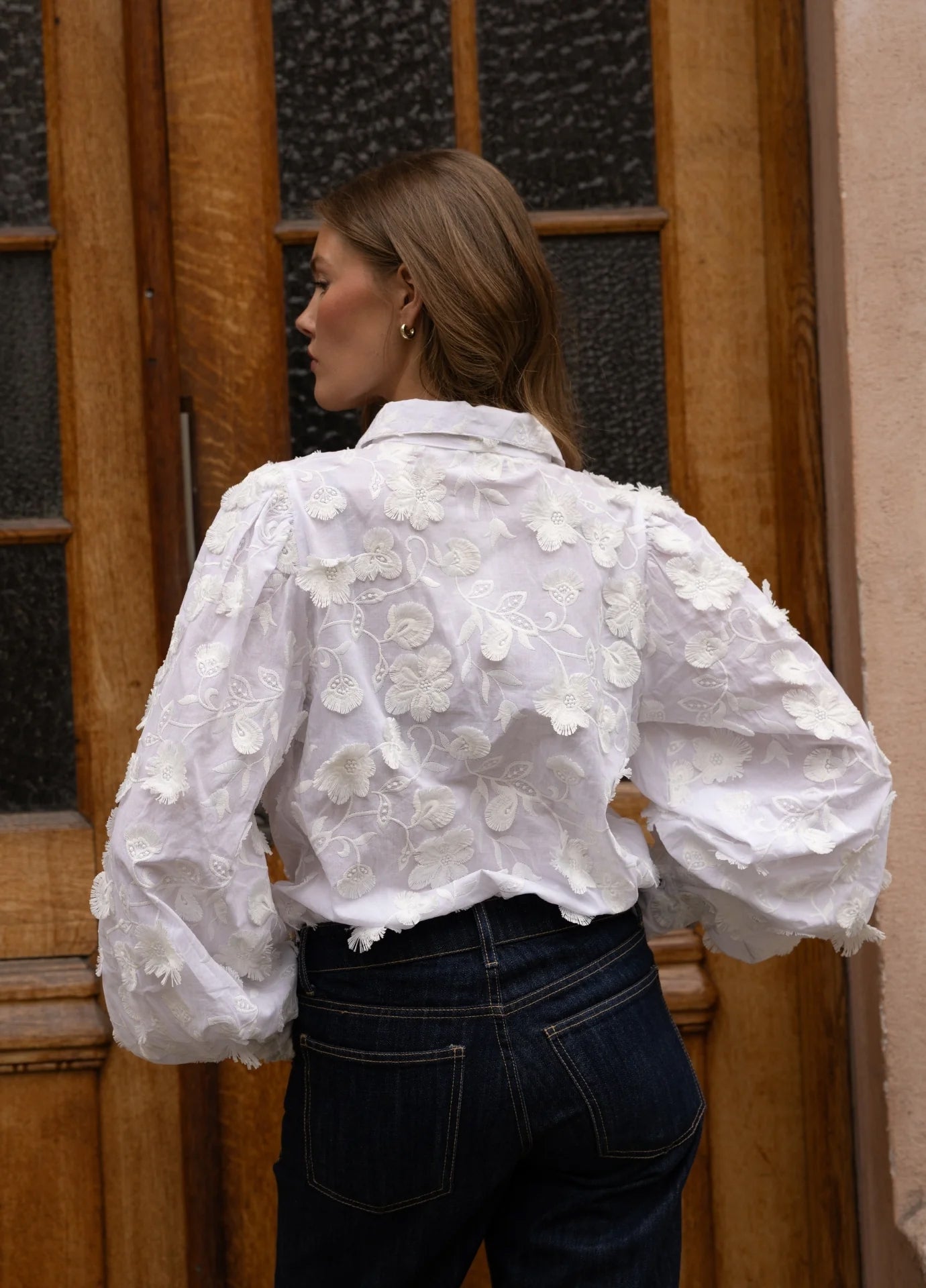 Anaya Shirt - Ivory Atelier