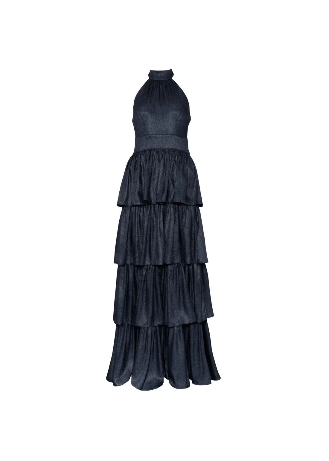 Angel Open Back Maxi Dress - Navy
