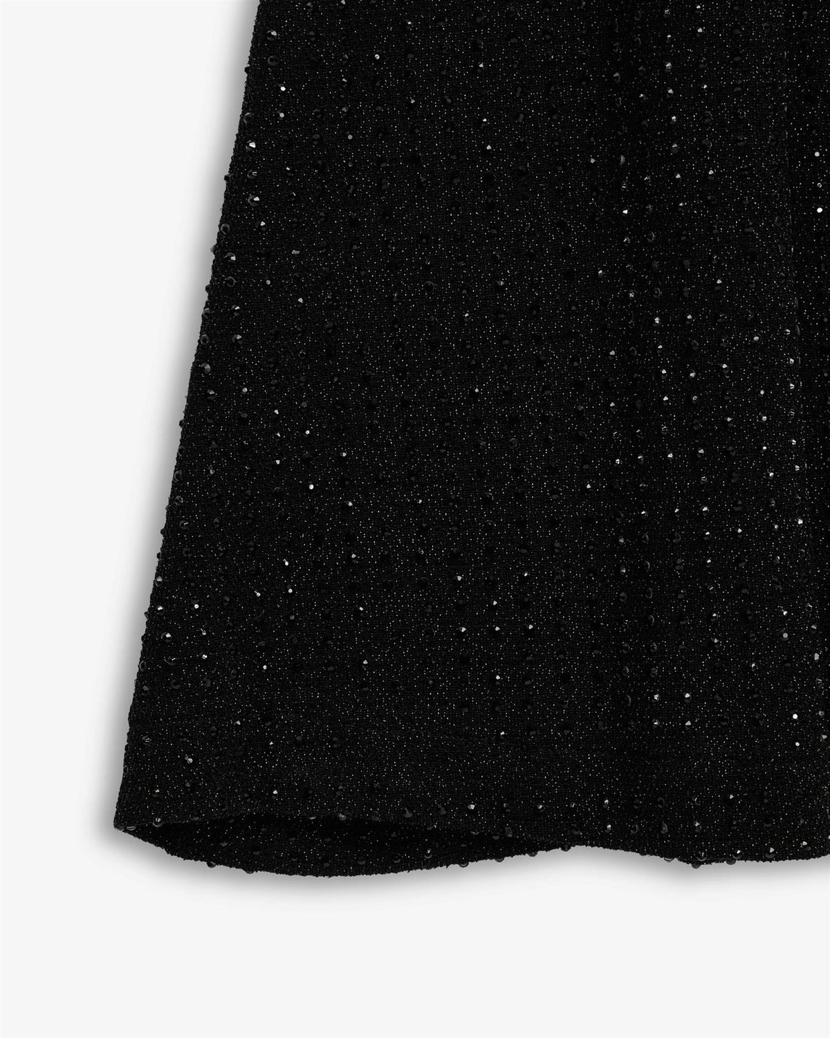 Luxe Sequin Skirt - Black