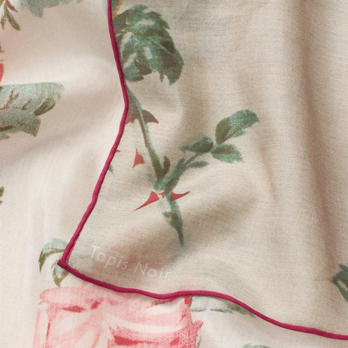 Light Small Essie Scarf White