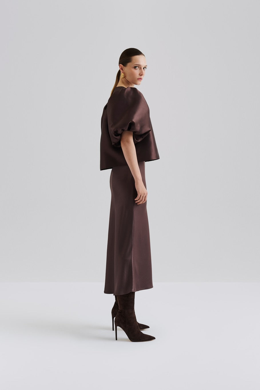 Cleo puff sleeve blouse