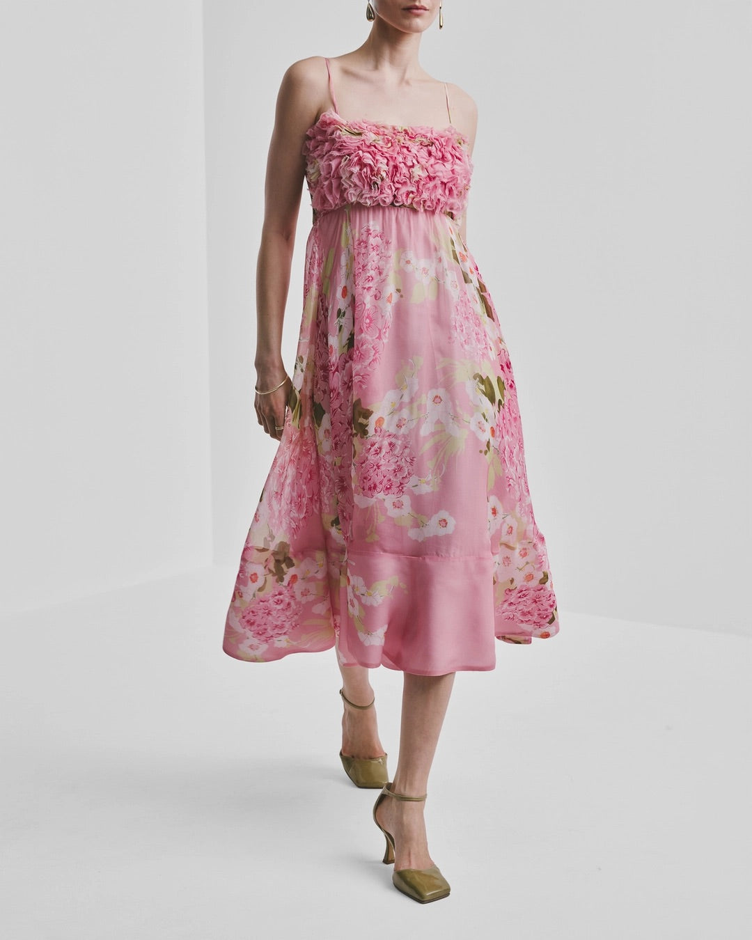 Organza Strap Dress