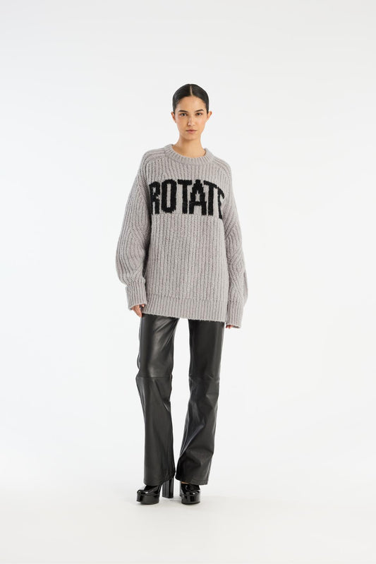 Knitted Logo Sweater