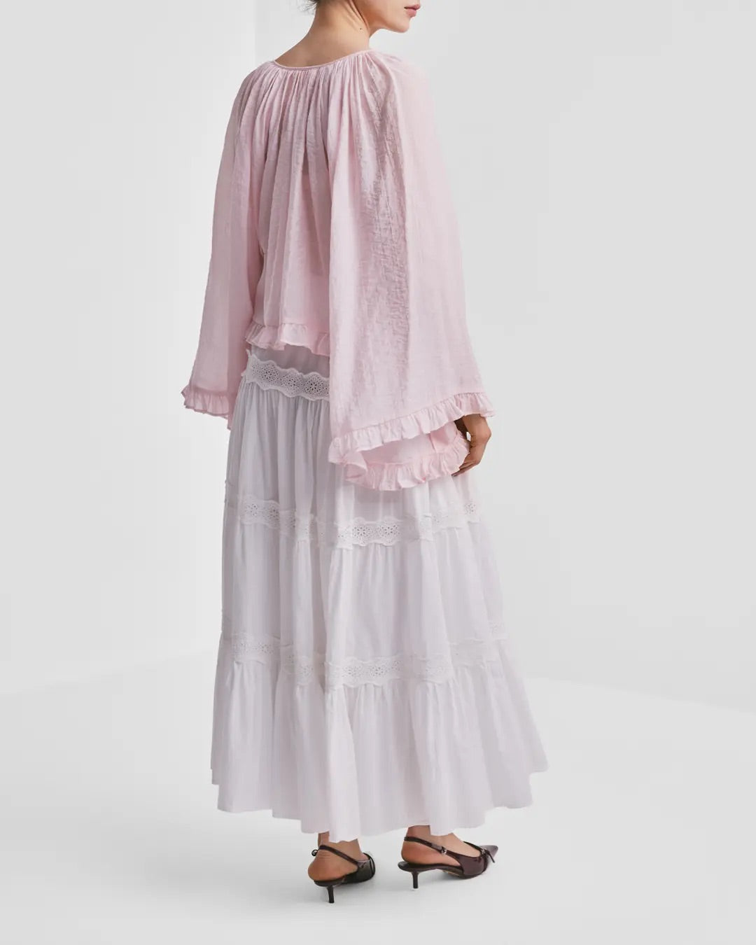 Viscose Flared Blouse