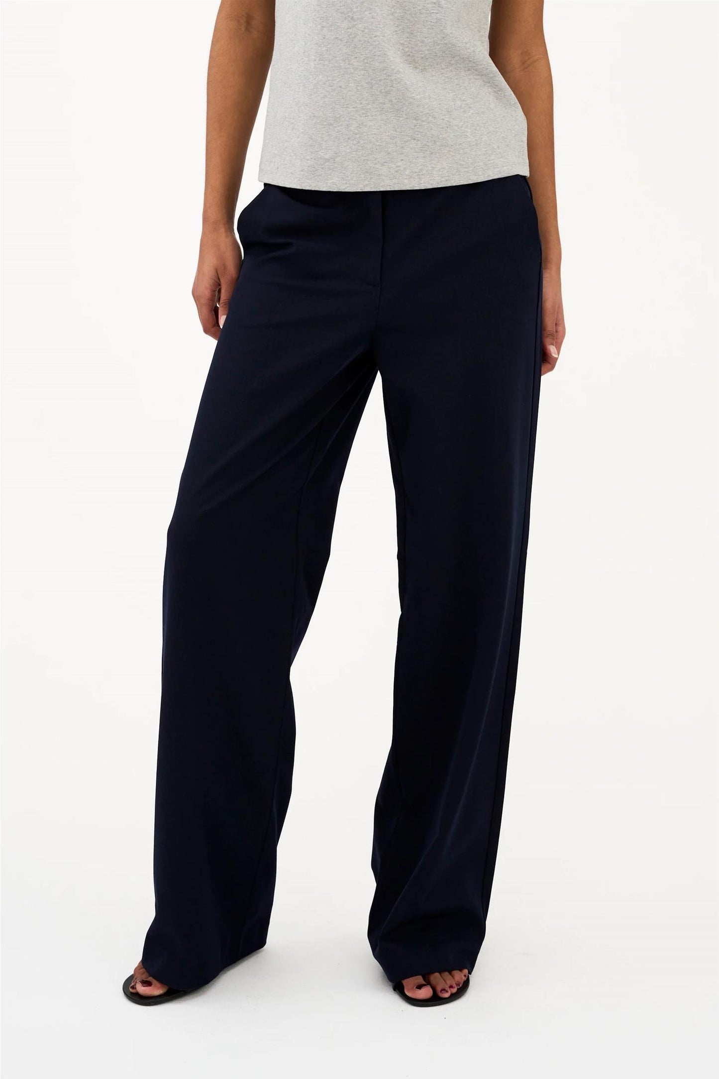 IVY-Andrea Wide Pant - Navy