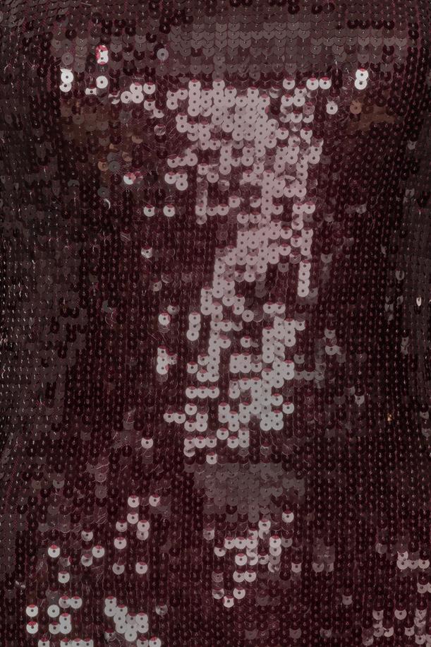 Sequins Ls Mini Dress
