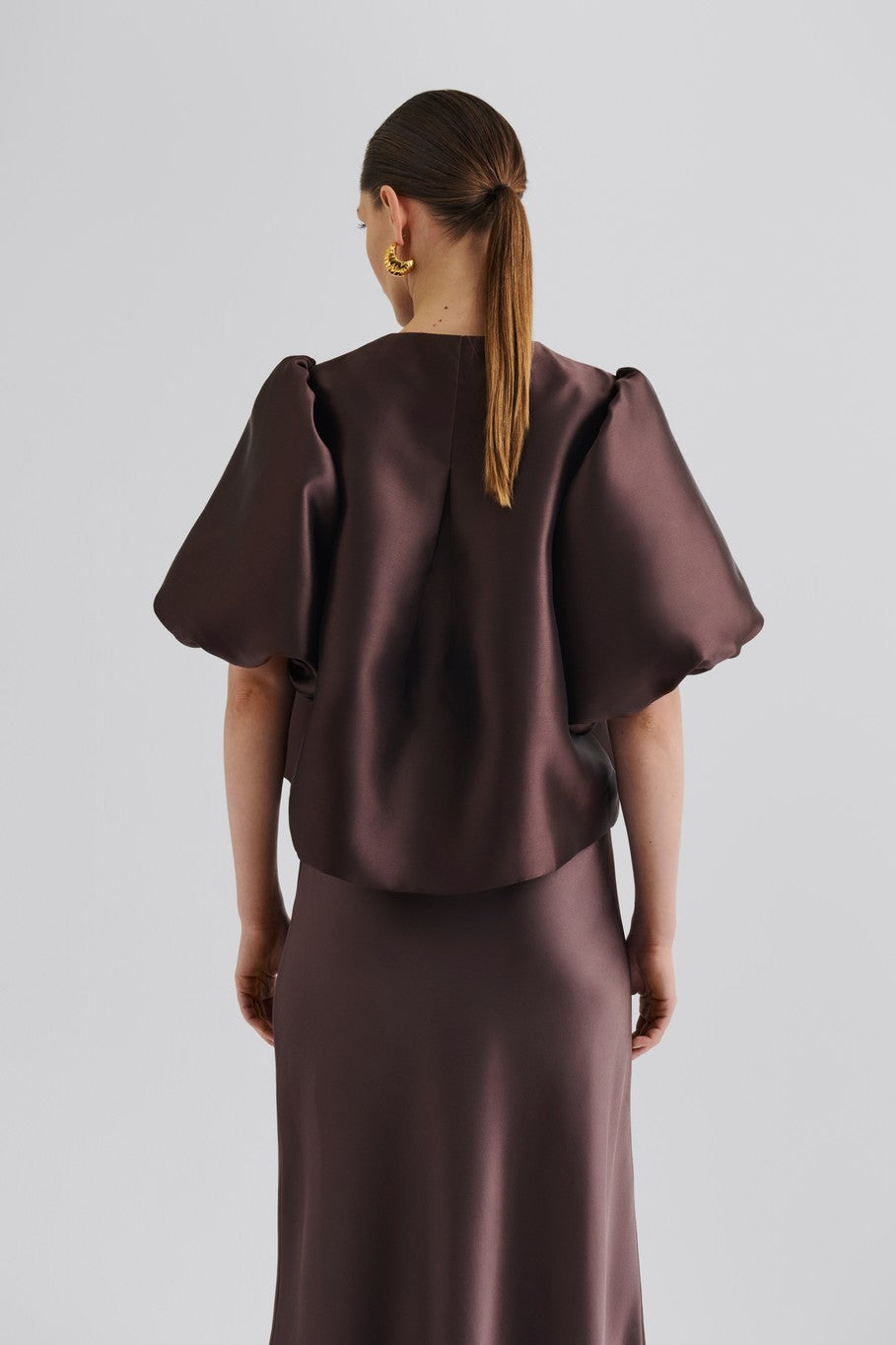 Cleo puff sleeve blouse