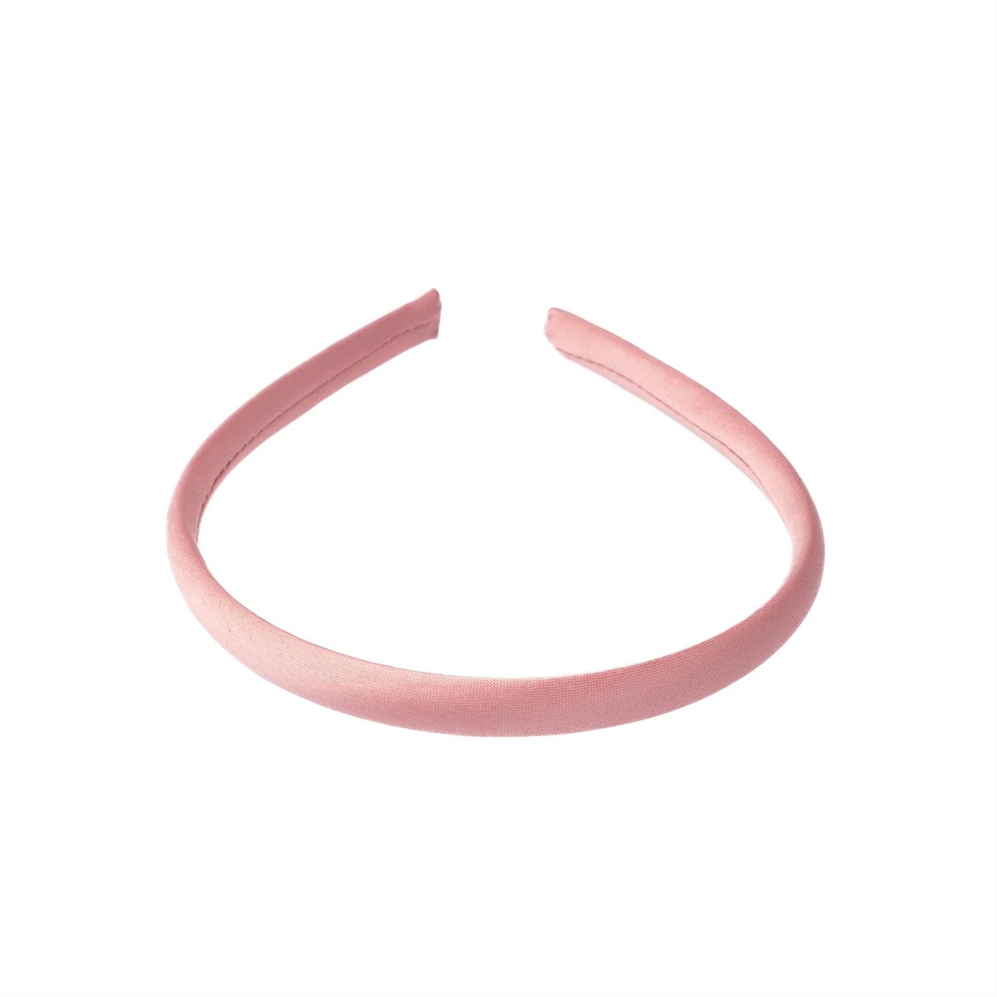 Satin Hair Band Thin Rose