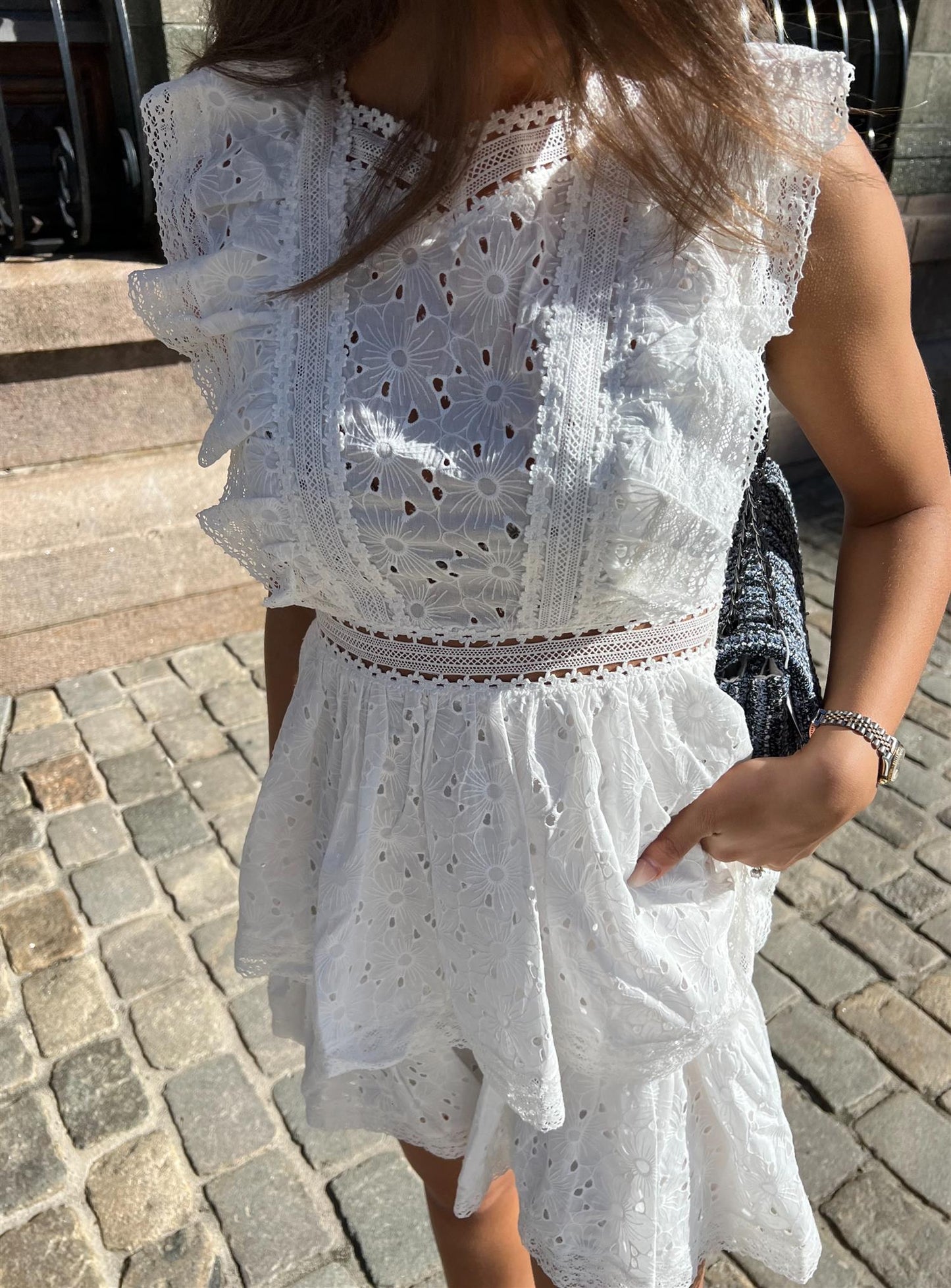 Irina dress white