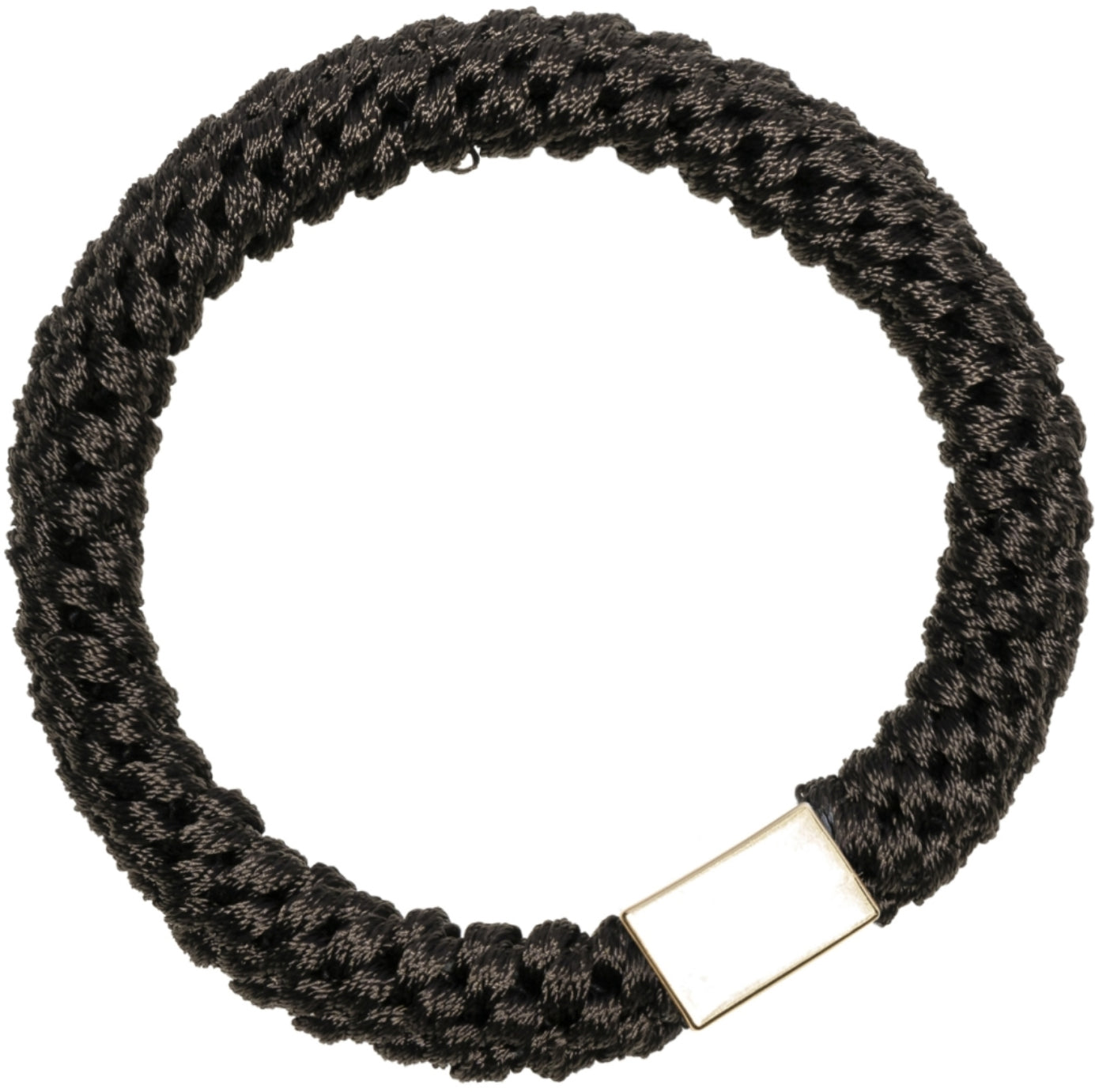 Fat Hair Tie w/Gold