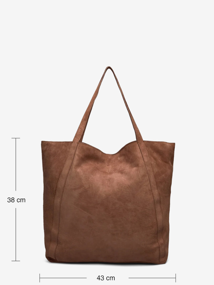 Suede Eden Bag Brown