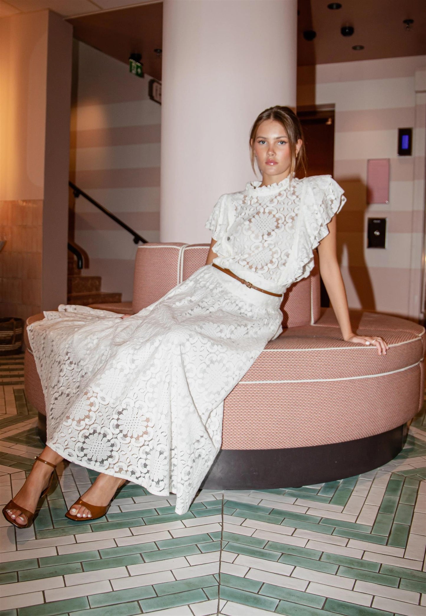 Astrid Skirt - Chantilly Lace