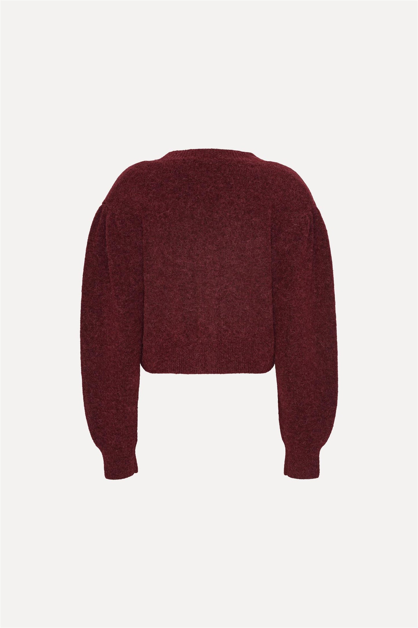 Knit Puffsleeve Cardigan
