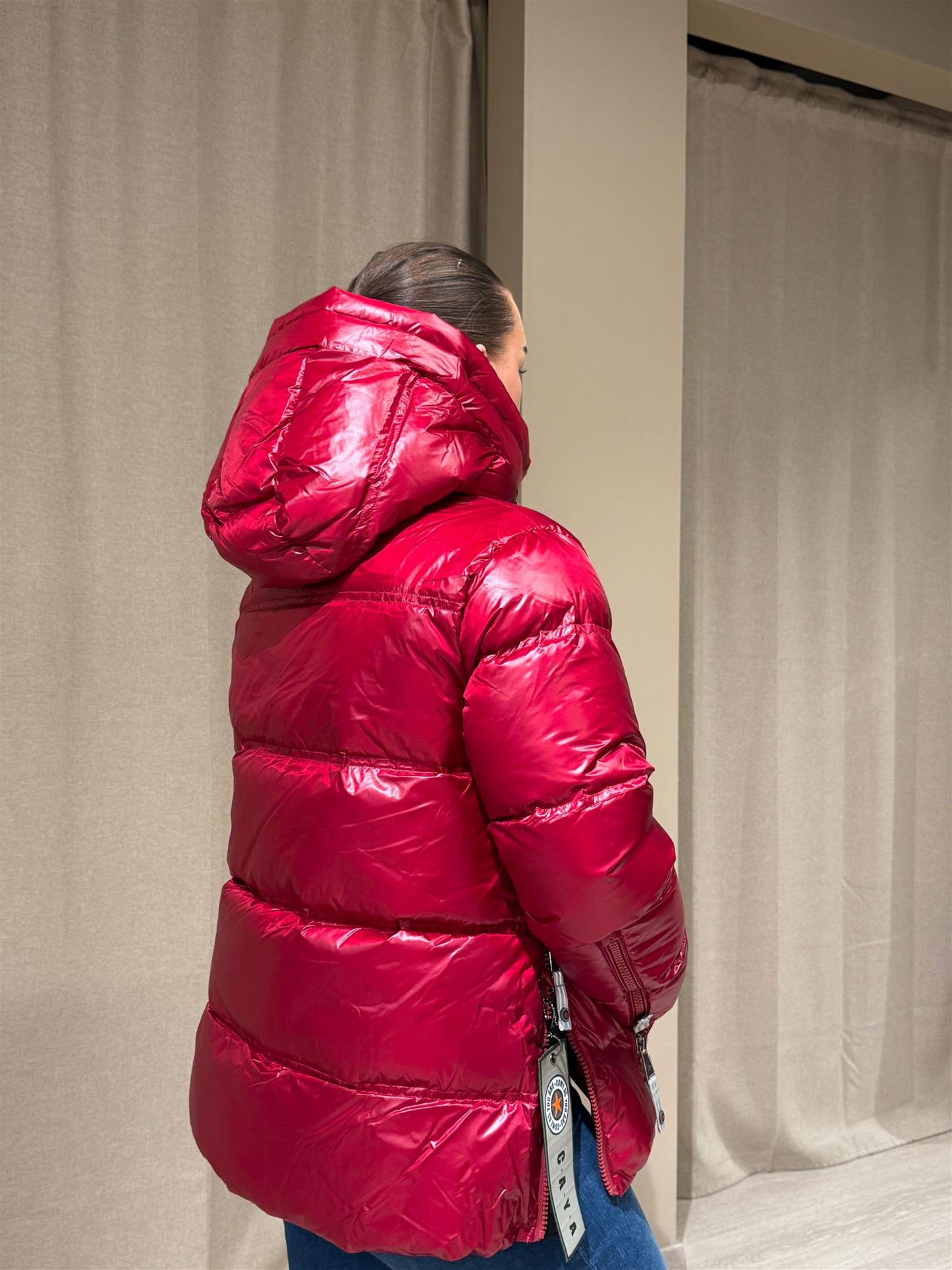 Erika Jacket Deep Red