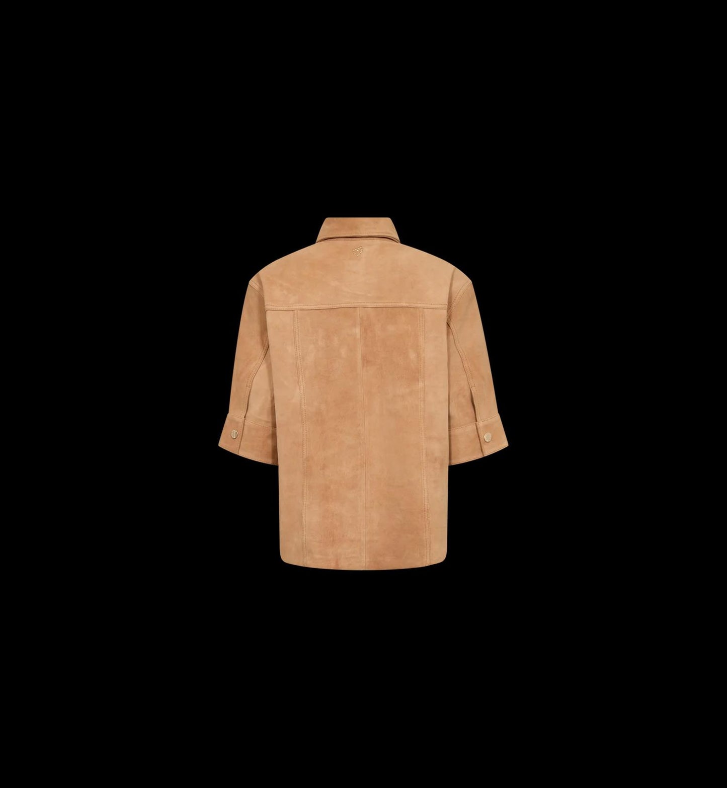MMSigga SS Suede Shirt Tan