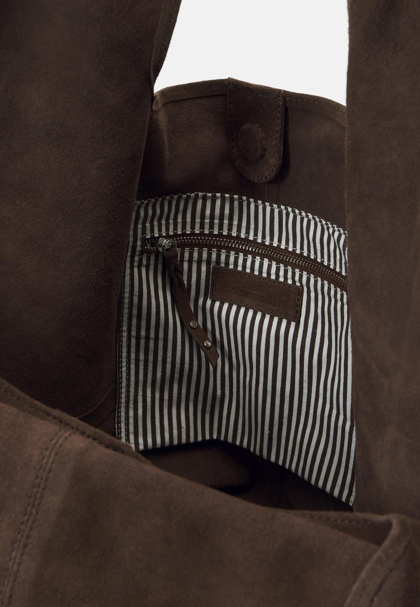 Suede Dalliea Bag Hot Fudge Brown